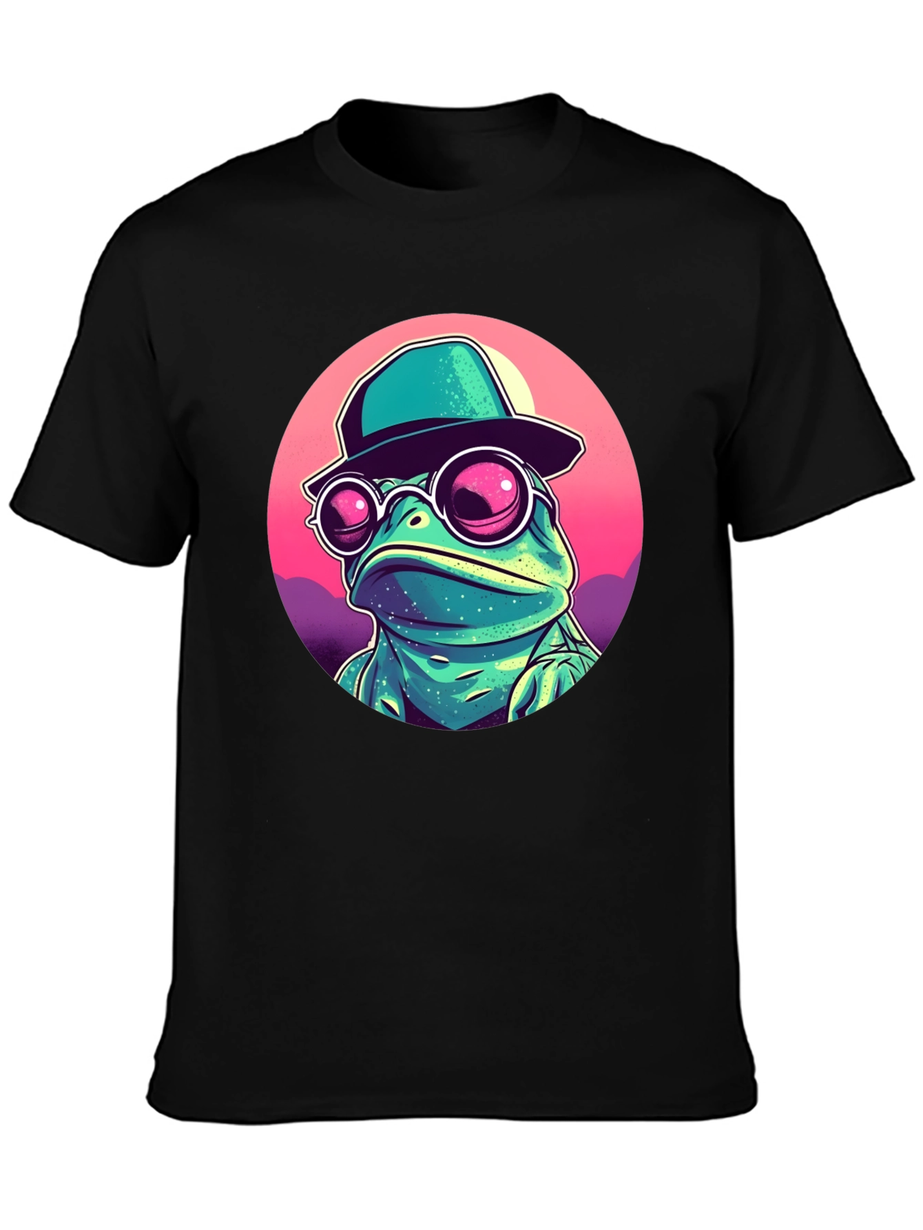 Funky Frog T-Shirt - Cool Cartoon Amphibian Design