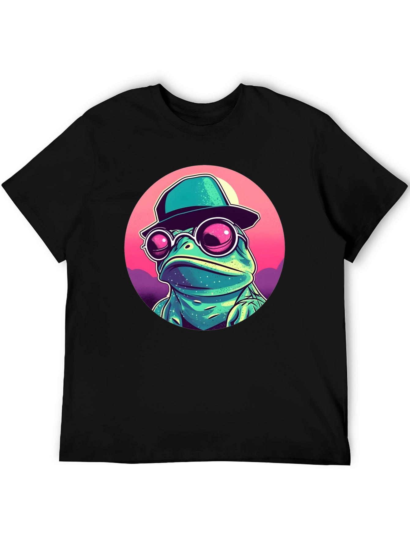 Funky Frog T-Shirt - Cool Cartoon Amphibian Design