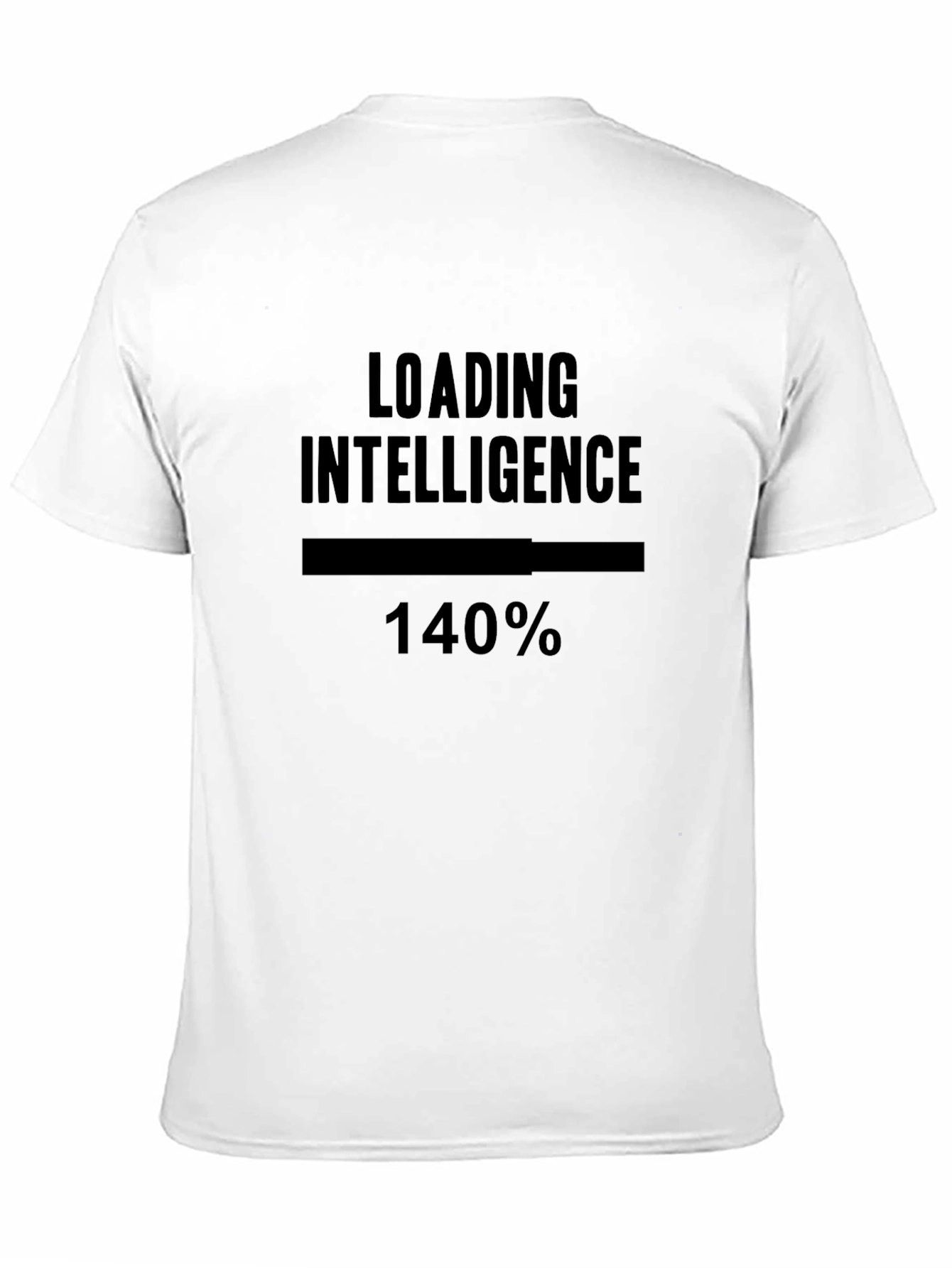 Loading Intelligence T-Shirt - Humorous Geek Tee