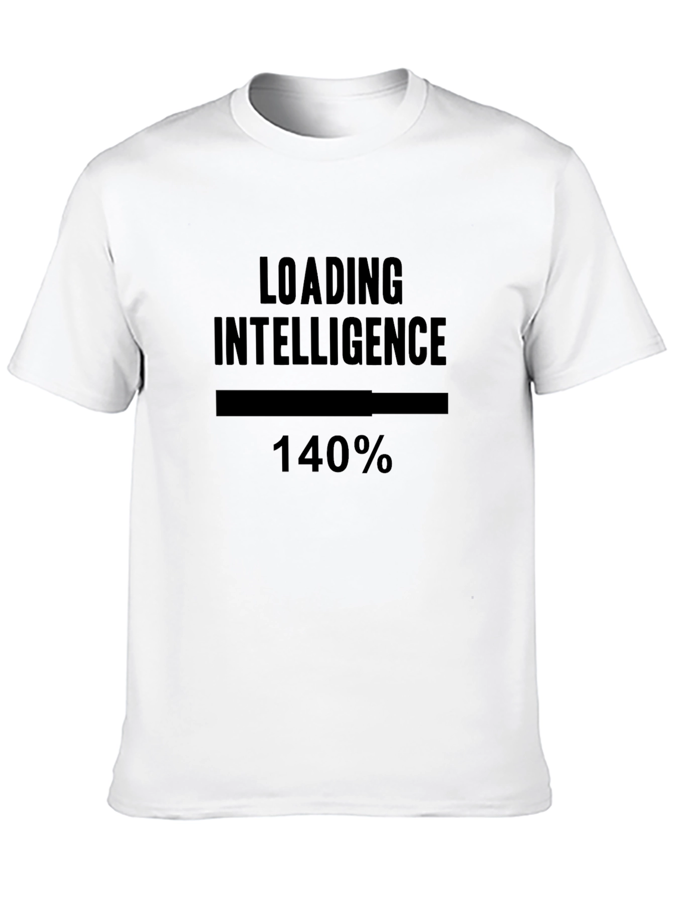 Loading Intelligence T-Shirt - Humorous Geek Tee