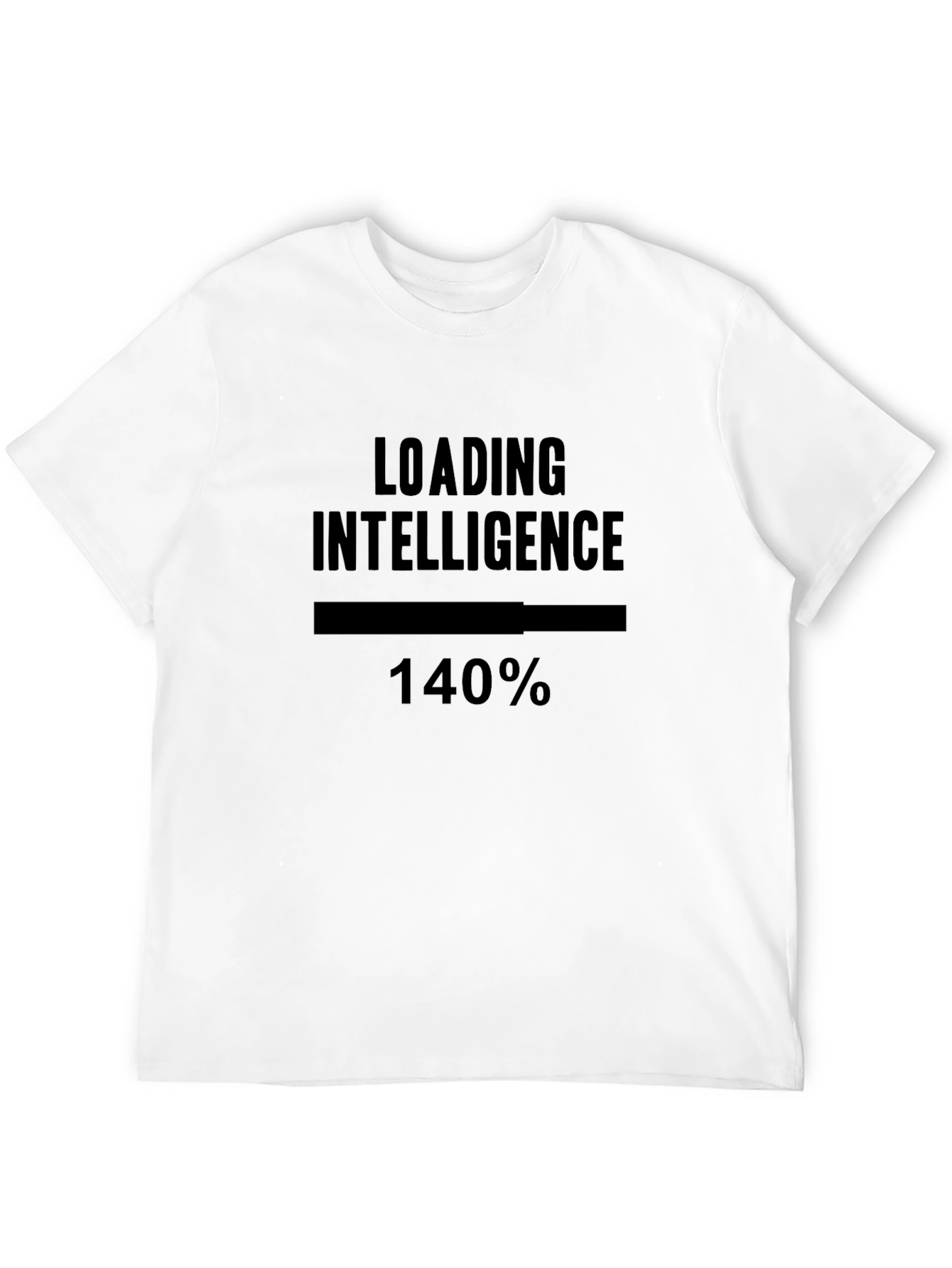 Loading Intelligence T-Shirt - Humorous Geek Tee