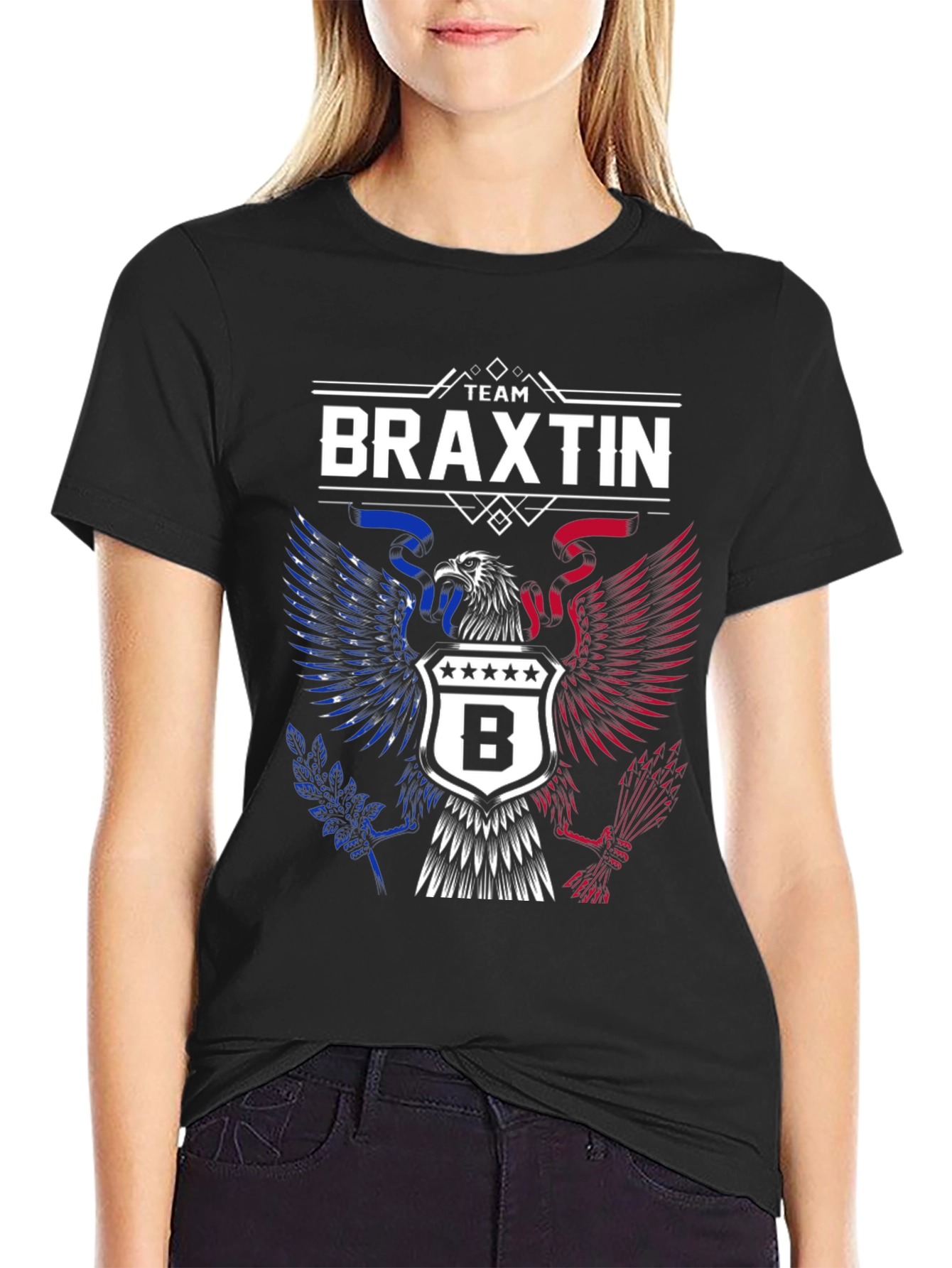 Team Braxton Patriotic Eagle T-Shirt