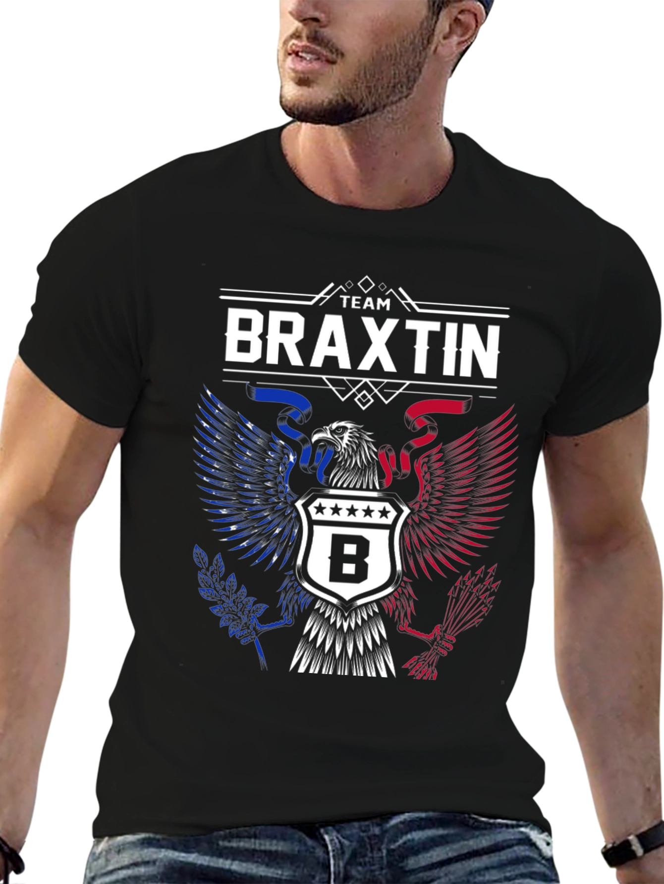 Team Braxton Patriotic Eagle T-Shirt