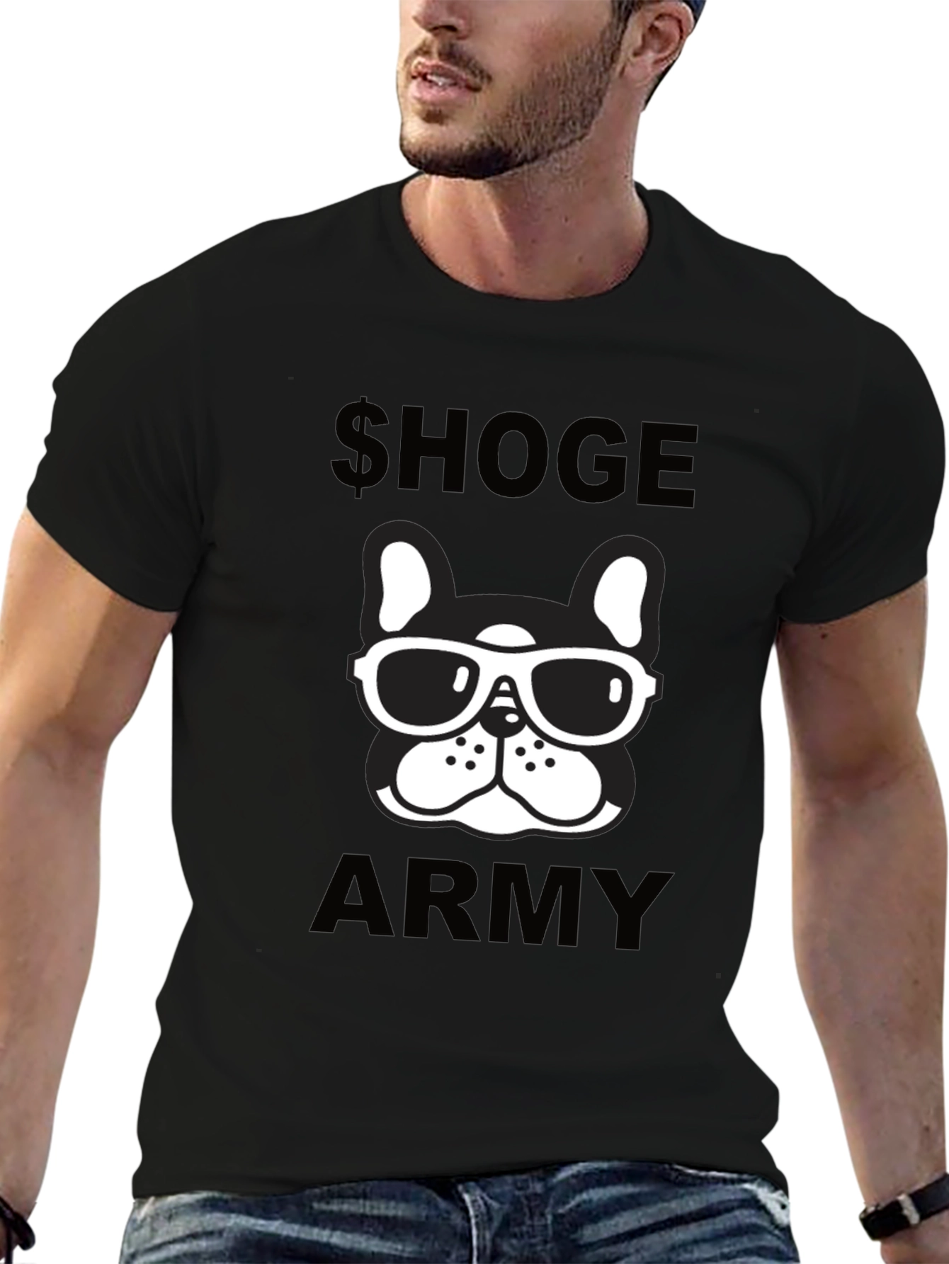 Hoge Army Dog T-Shirt - Black