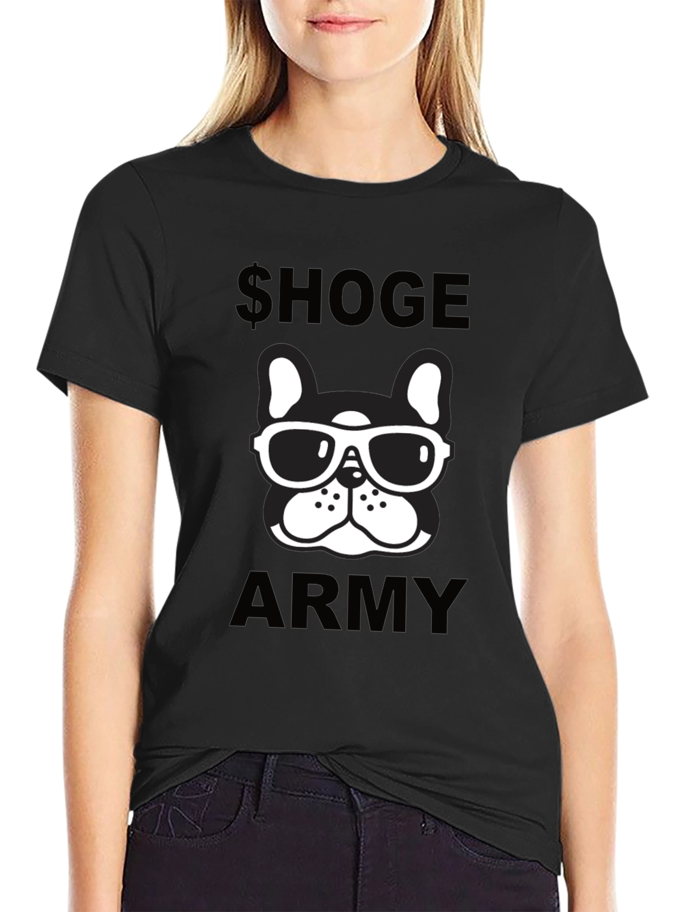 Hoge Army Dog T-Shirt - Black