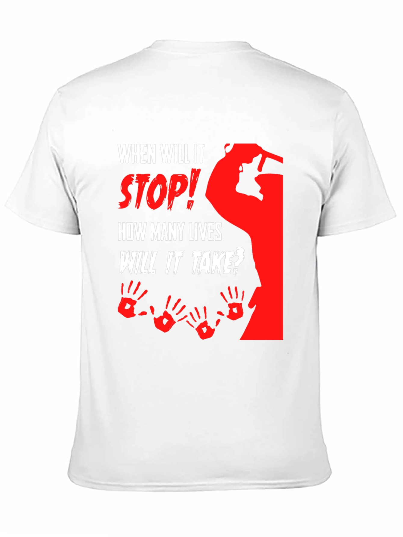 Stop the Violence Graphic T-Shirt