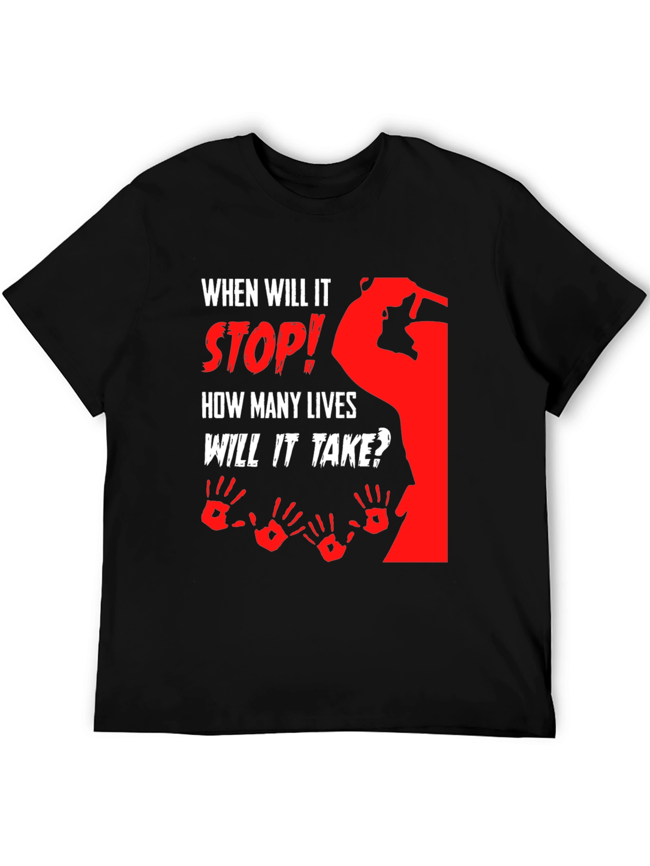 Stop the Violence Graphic T-Shirt