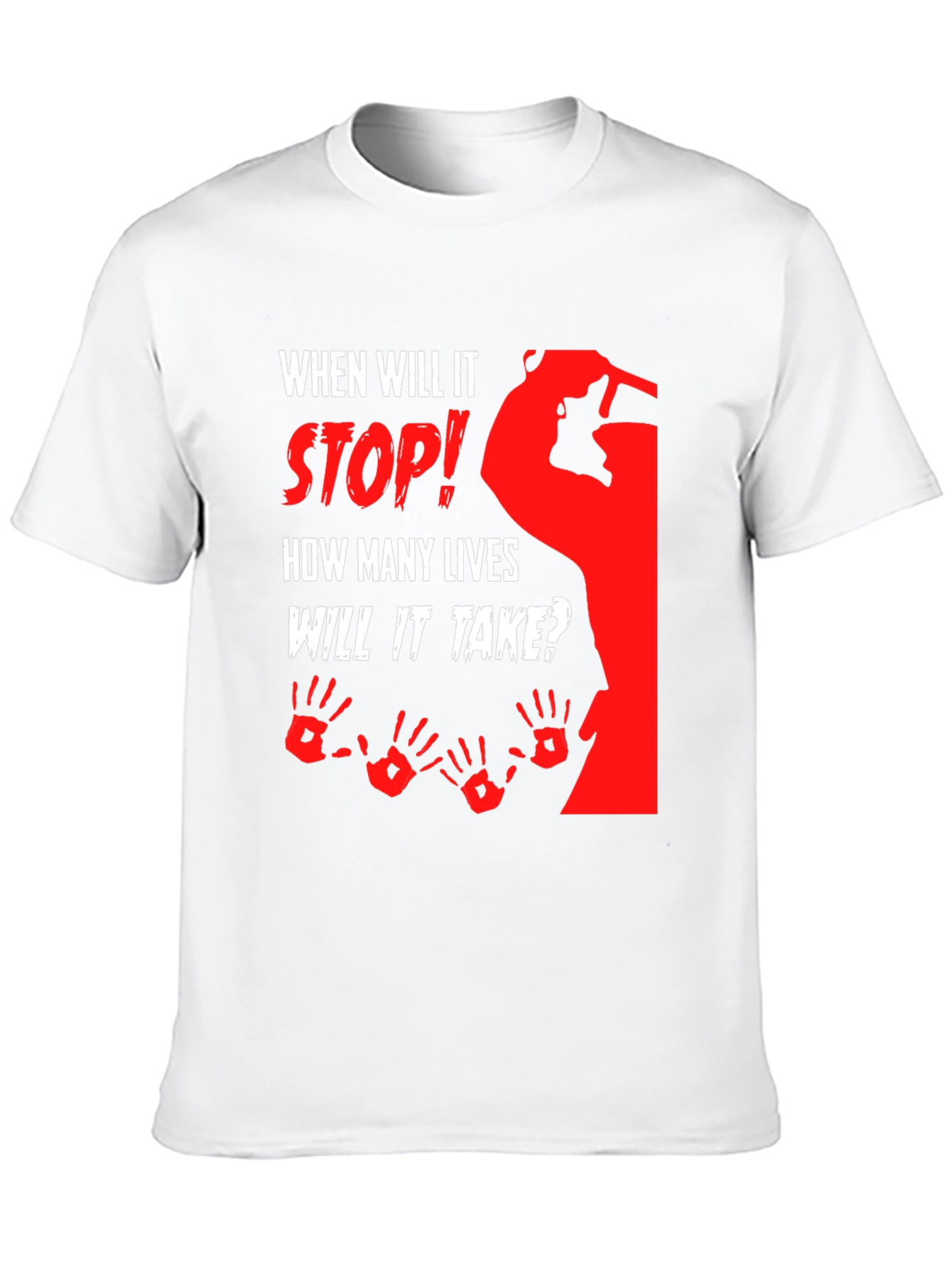 Stop the Violence Graphic T-Shirt