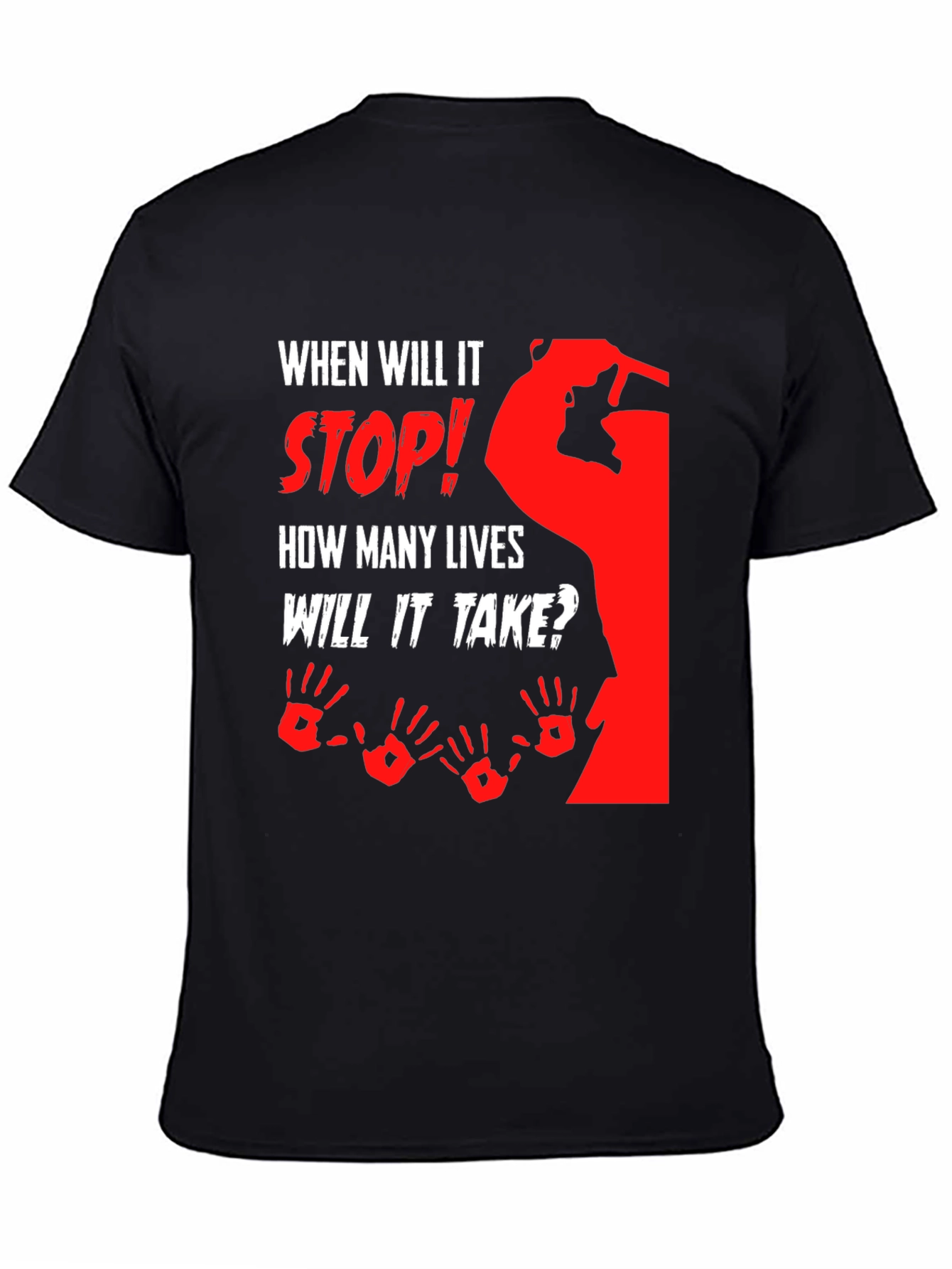 Stop the Violence Graphic T-Shirt