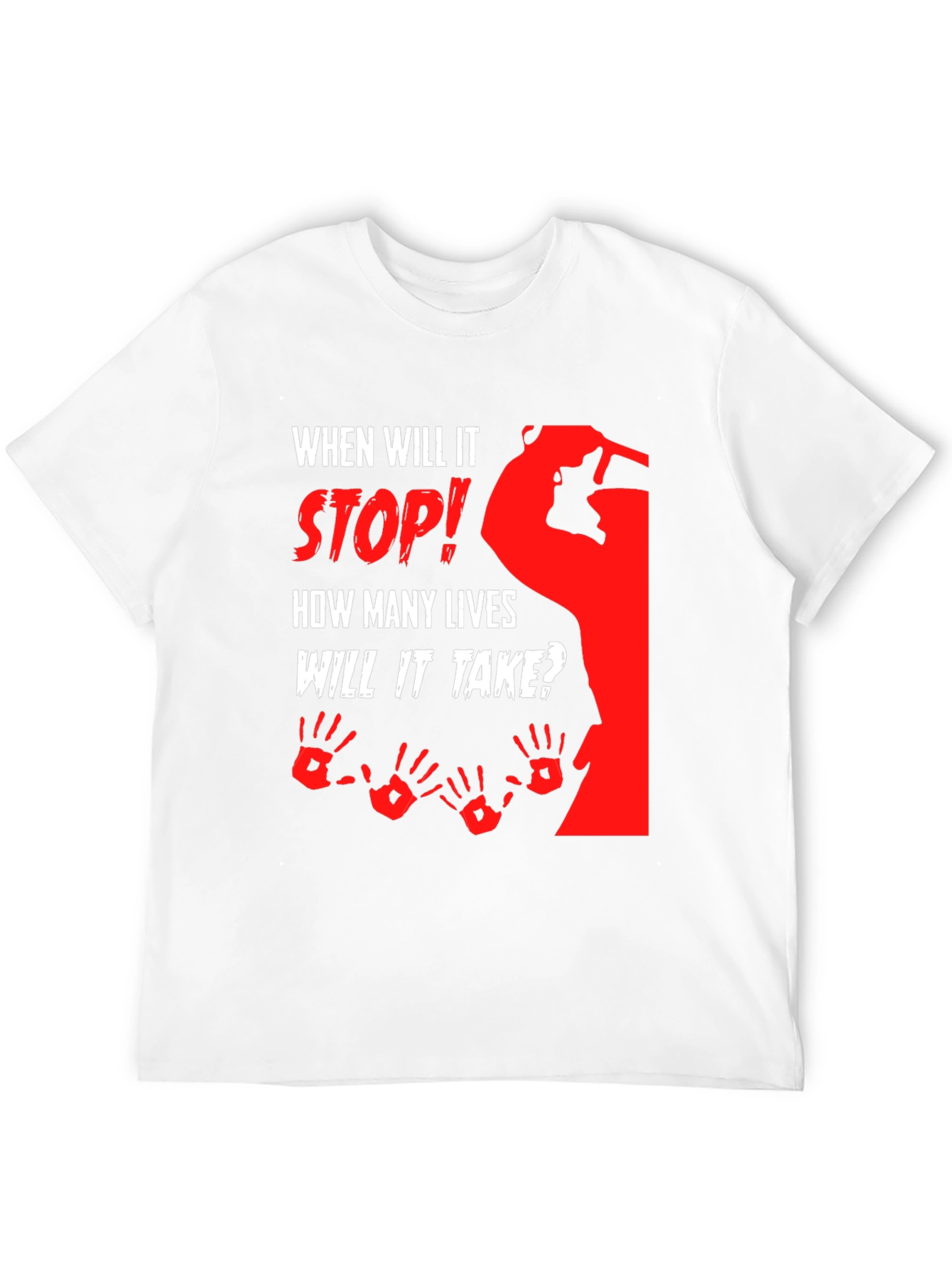 Stop the Violence Graphic T-Shirt