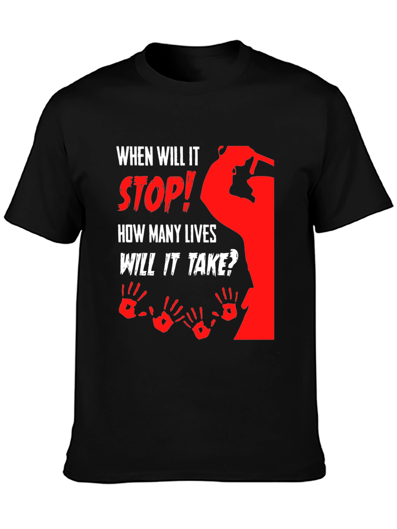 Stop the Violence Graphic T-Shirt