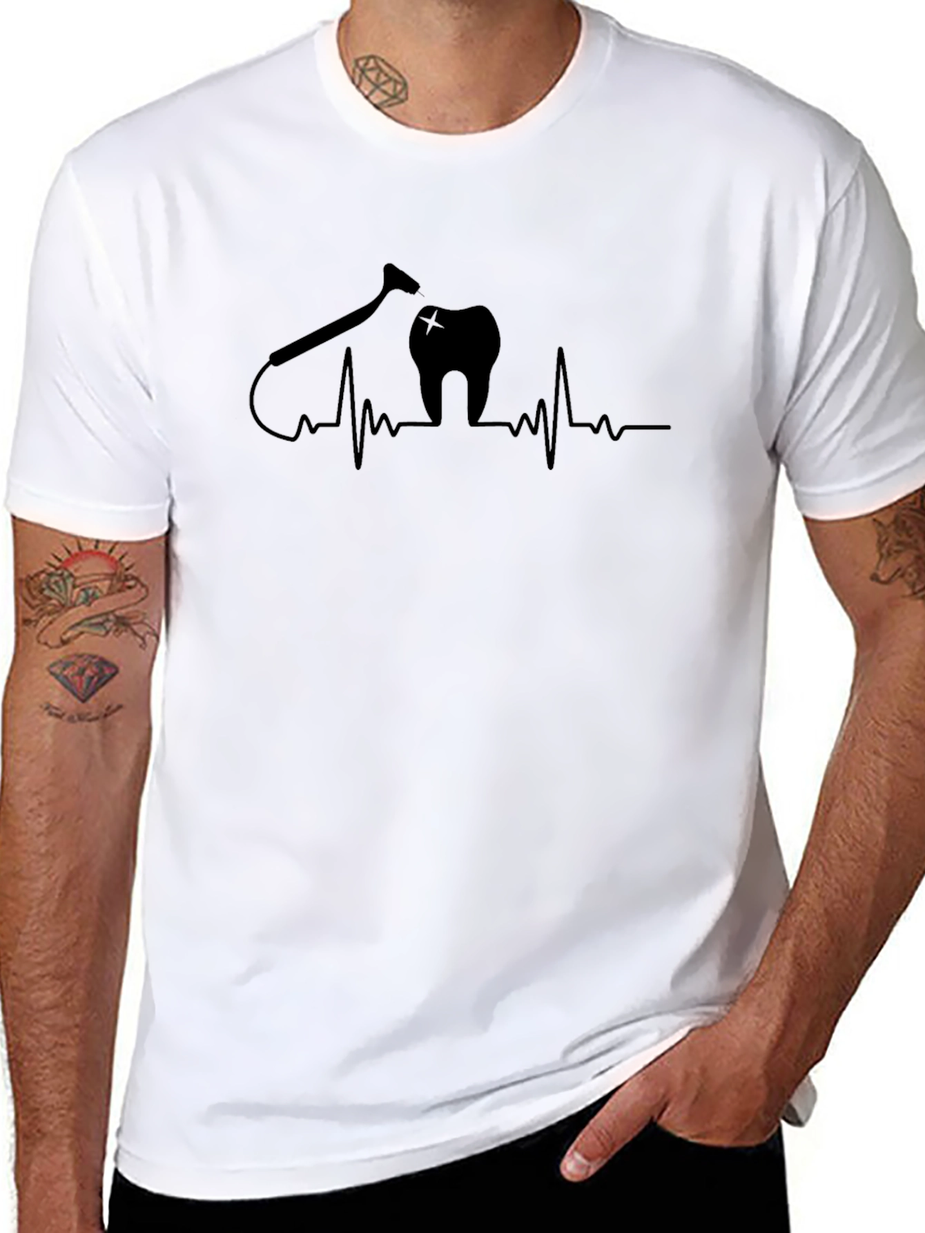 Dentist Heartbeat T-Shirt
