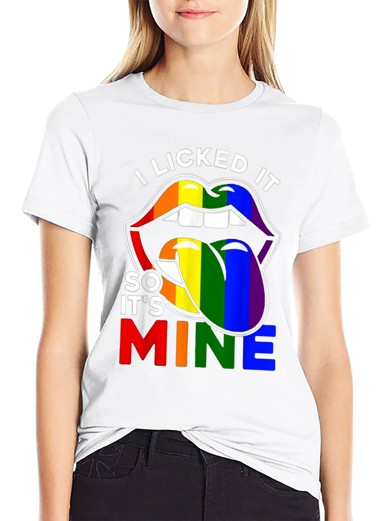 I Licked It So Its Mine Pride LGBTQ+ T-Shirt
