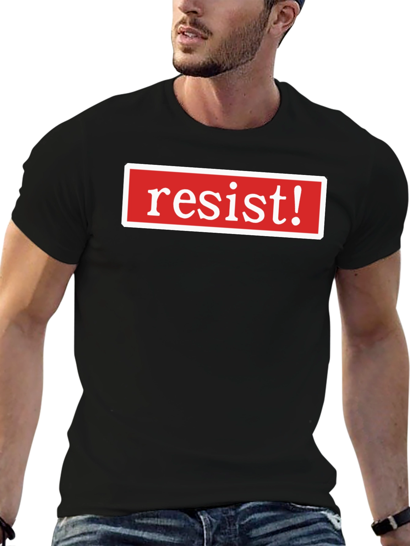 Resist! Graphic Tee - Bold Statement Shirt