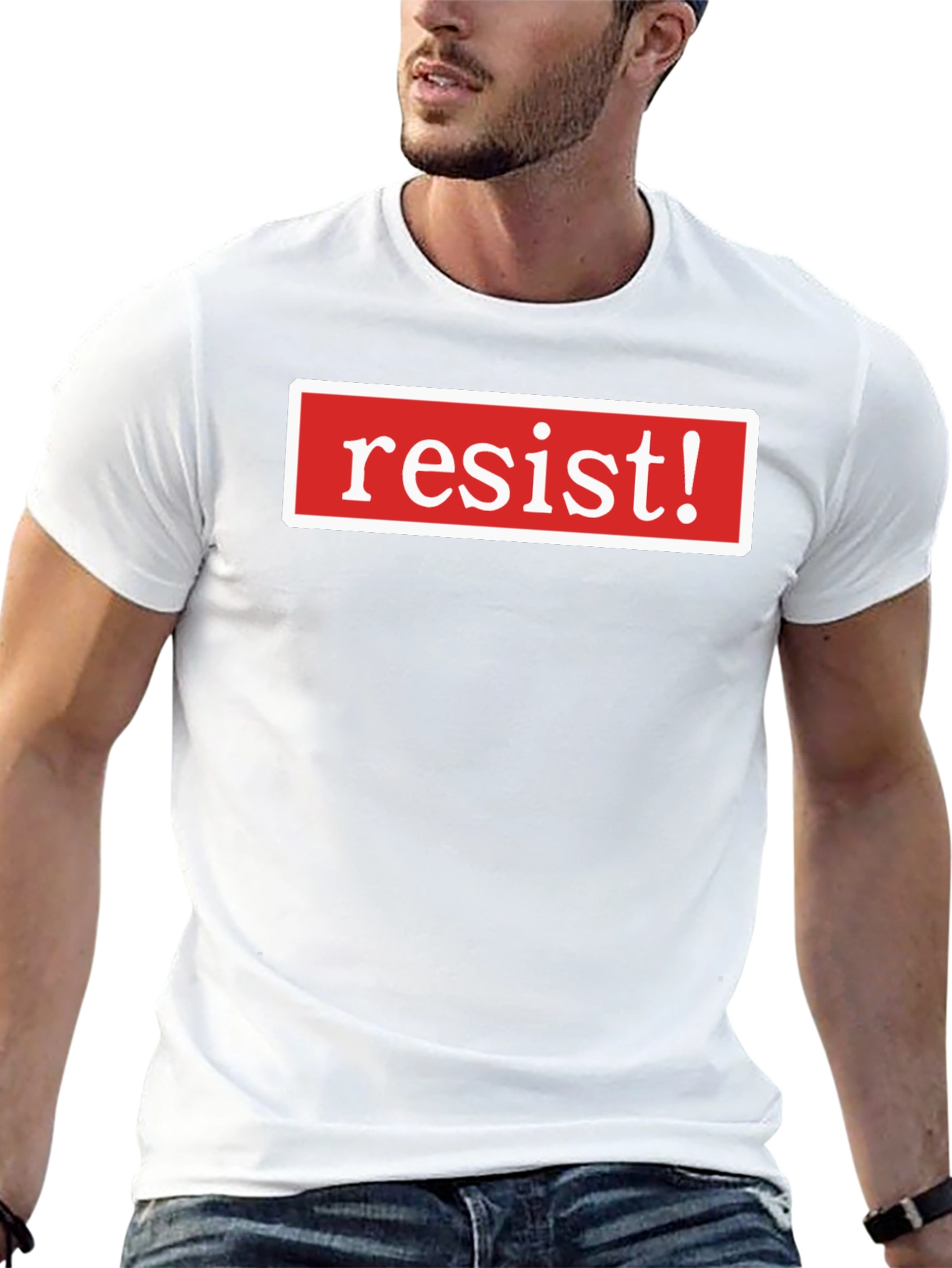 Resist! Graphic Tee - Bold Statement Shirt