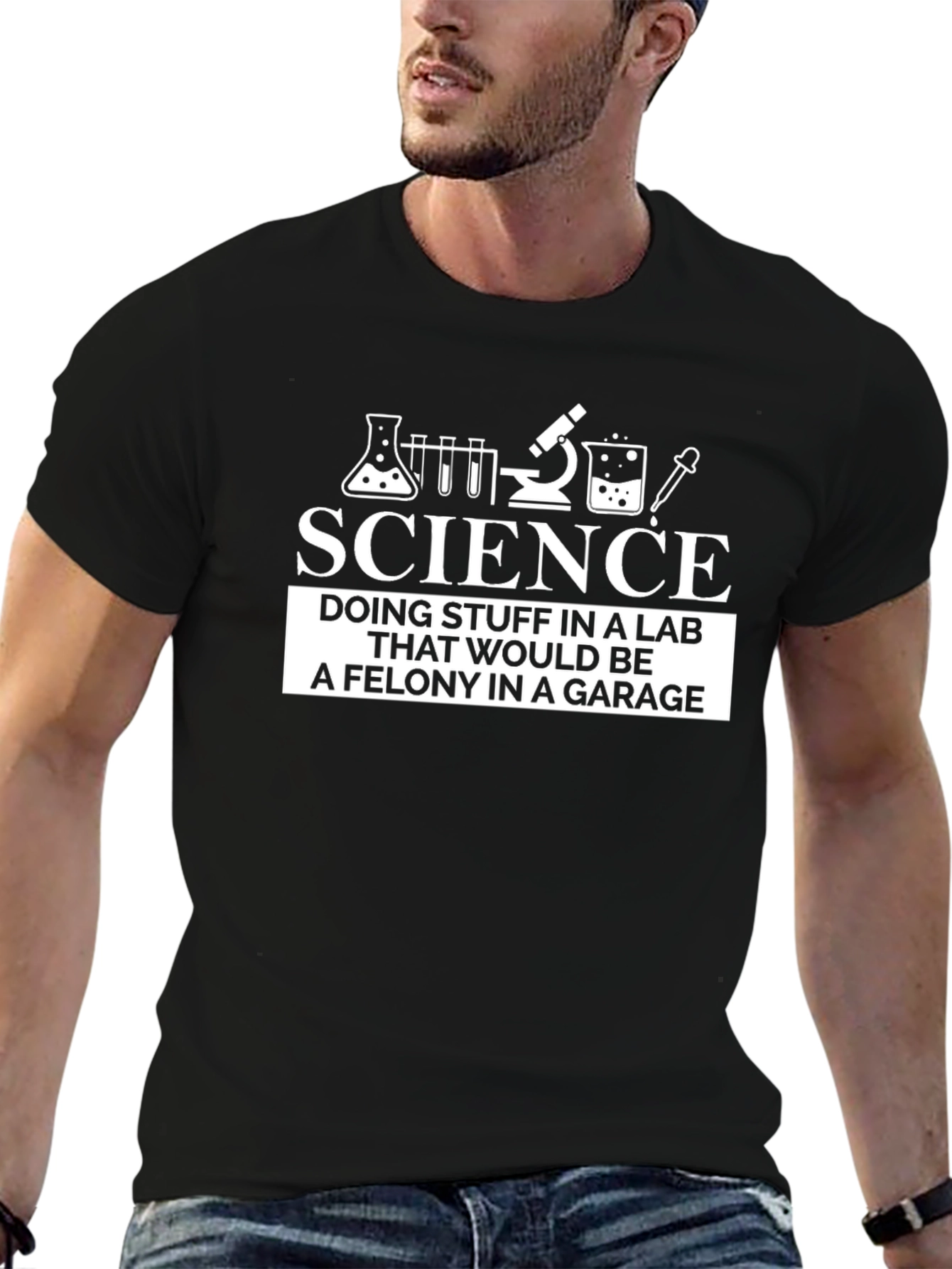 Science Doing Stuff in a Lab T-Shirt