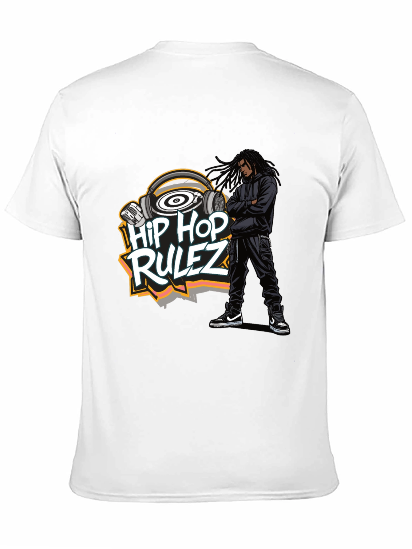 Hip Hop Rulez Graphic T-Shirt