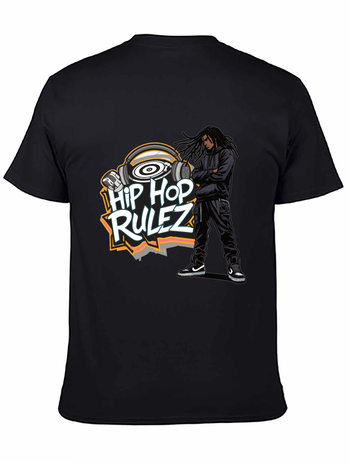 Hip Hop Rulez Graphic T-Shirt