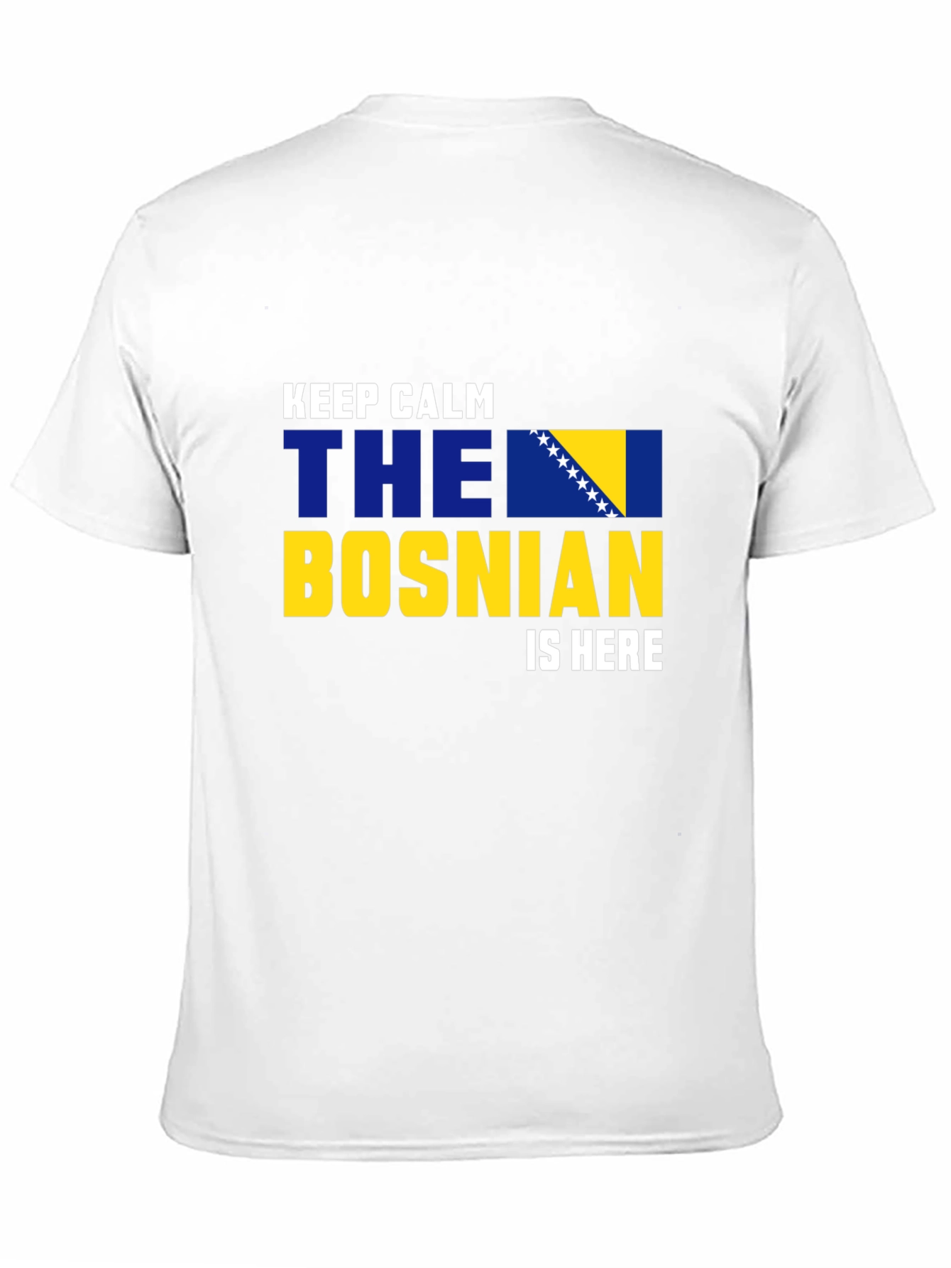 Keep Calm Bosnian Flag T-Shirt