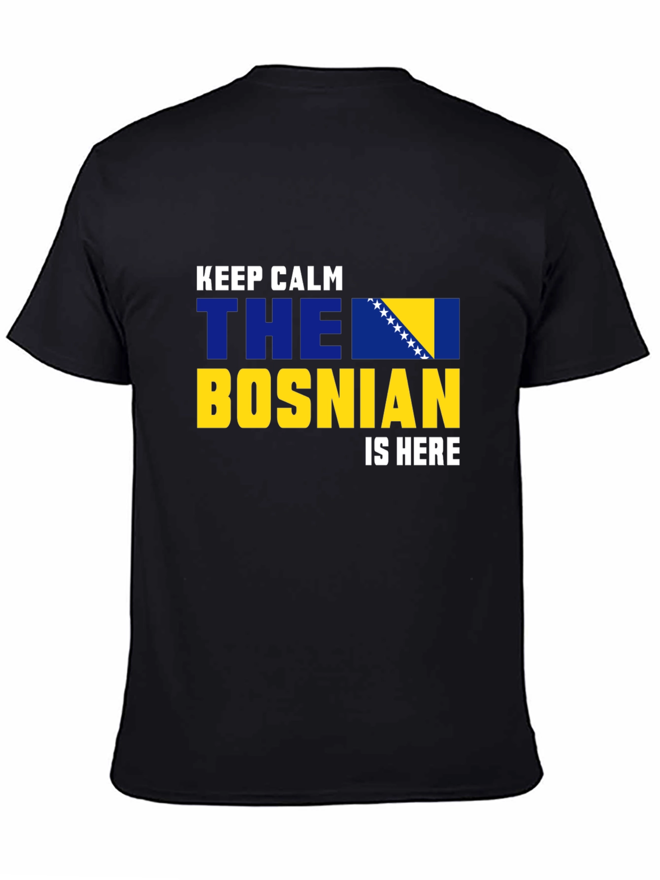 Keep Calm Bosnian Flag T-Shirt