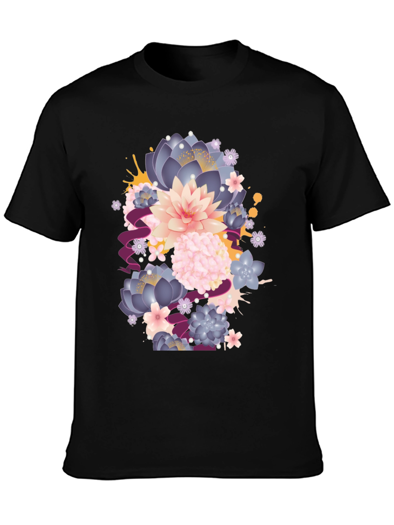 Floral Graphic T-Shirt - Stylish Comfort