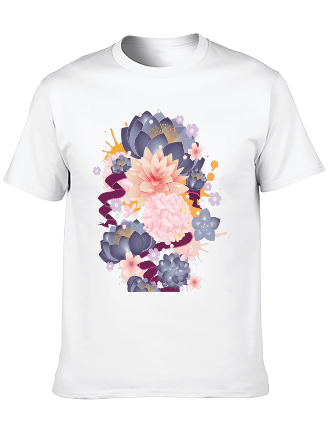 Floral Graphic T-Shirt - Stylish Comfort
