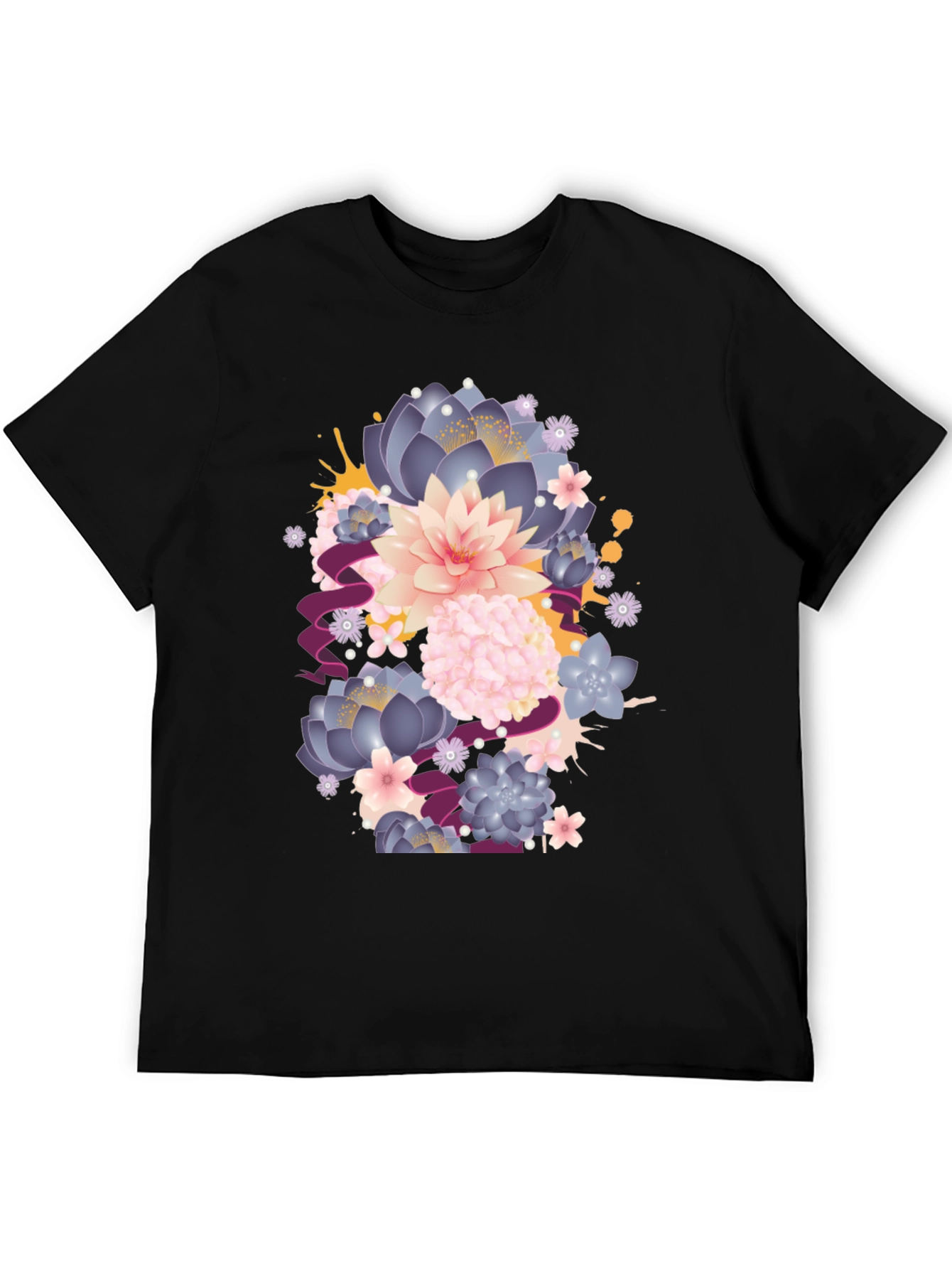 Floral Graphic T-Shirt - Stylish Comfort
