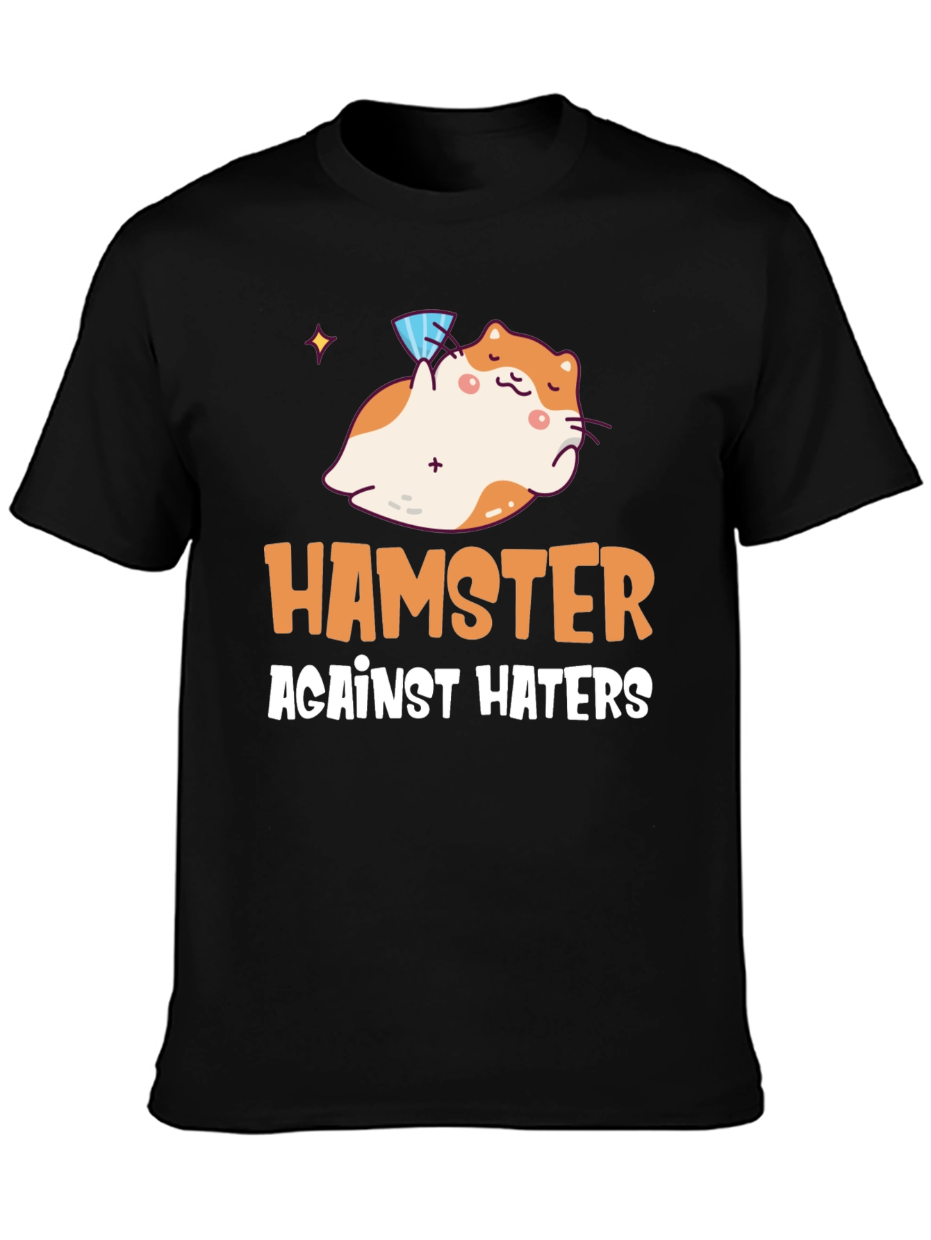 Hamster Against Haters Graphic Tee