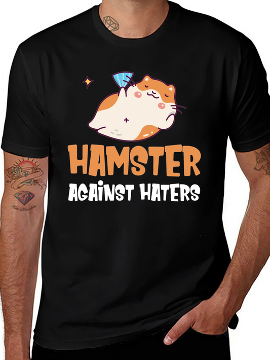 Hamster Against Haters Graphic Tee