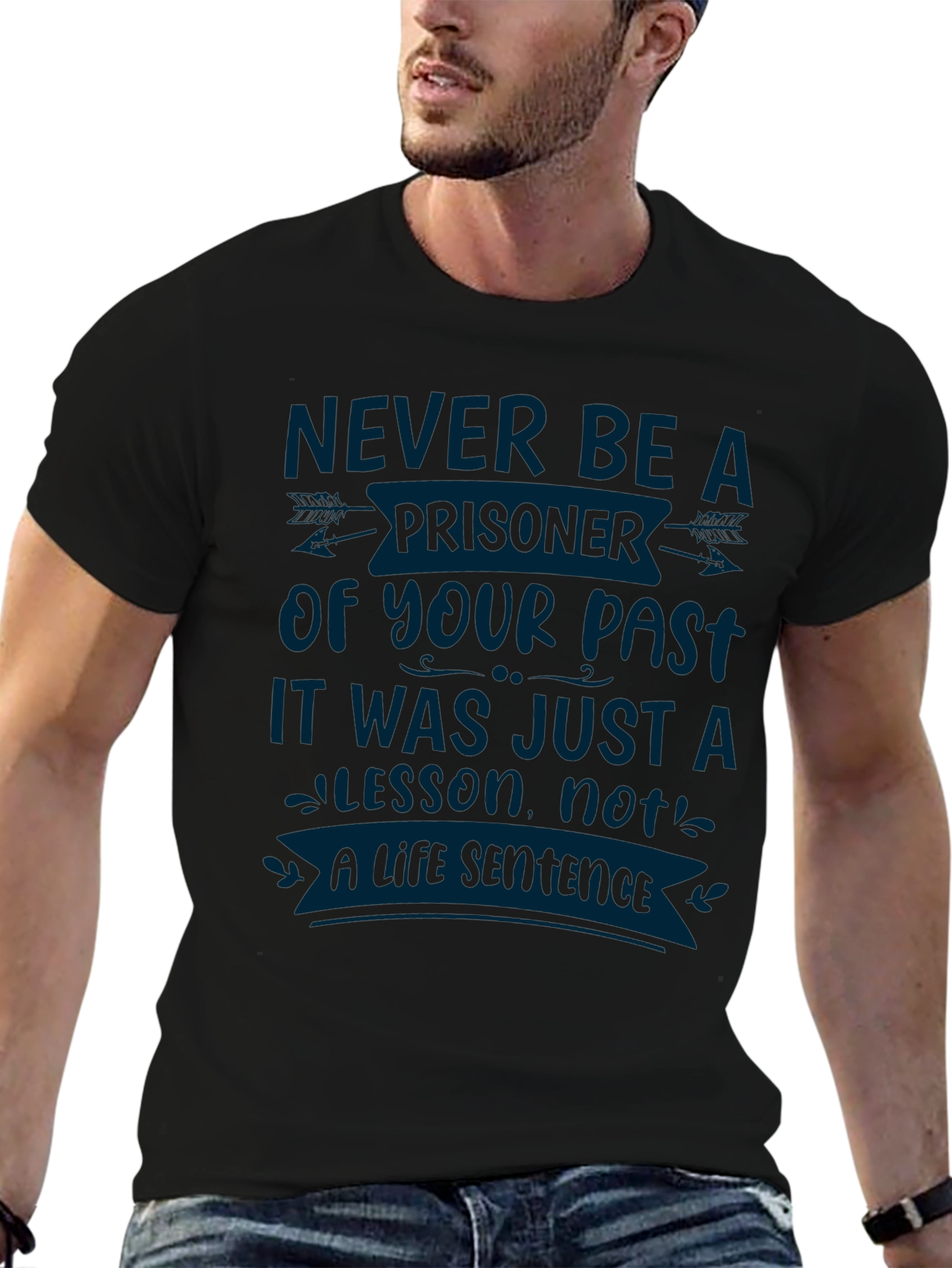 Never Be A Prisoner Graphic T-Shirt