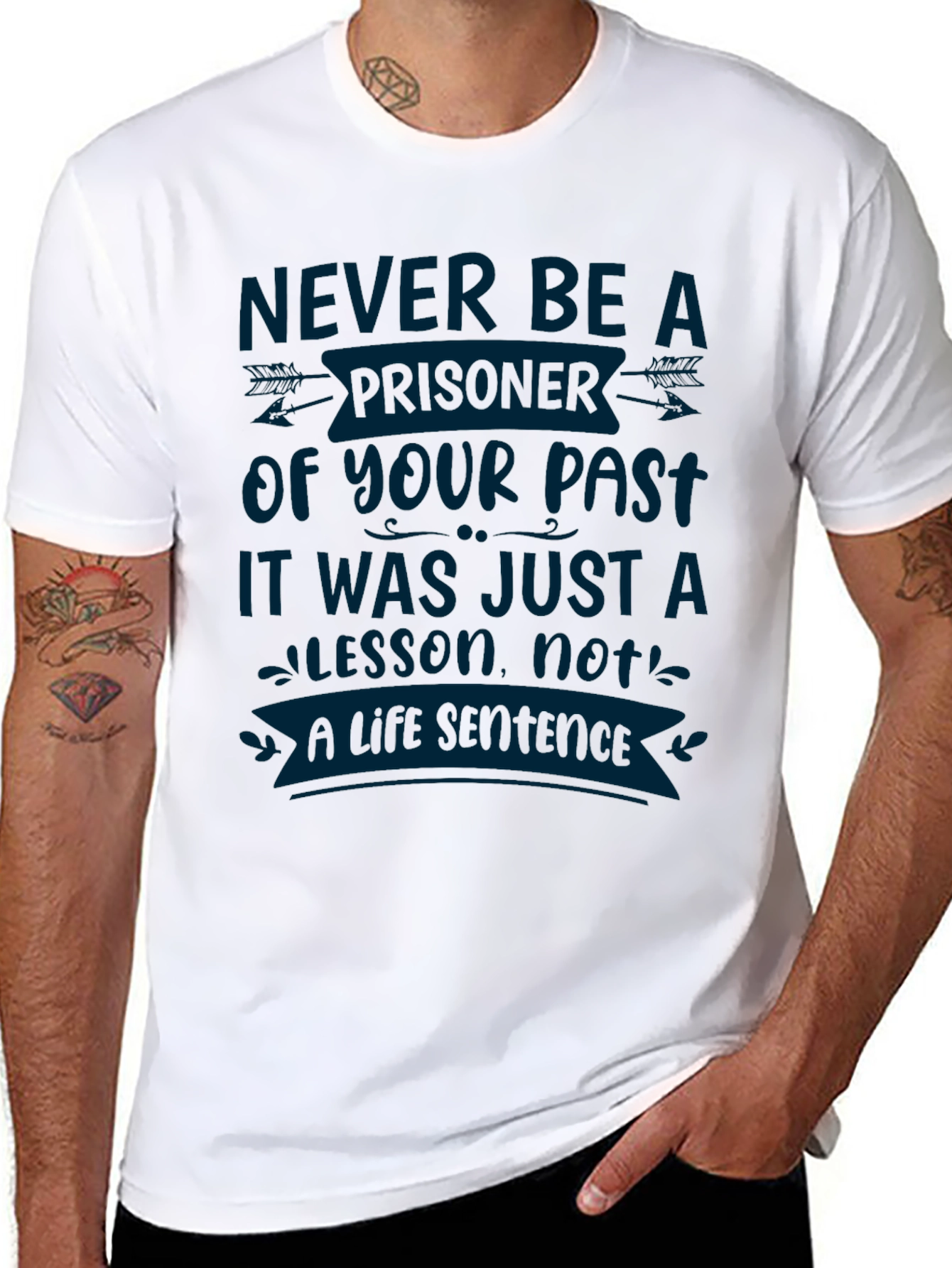 Never Be A Prisoner Graphic T-Shirt