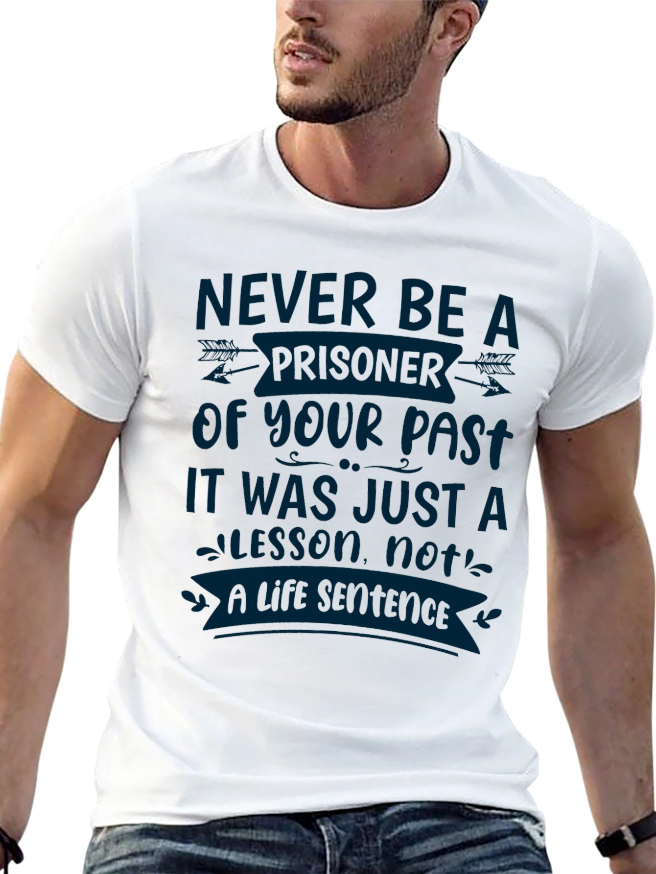 Never Be A Prisoner Graphic T-Shirt