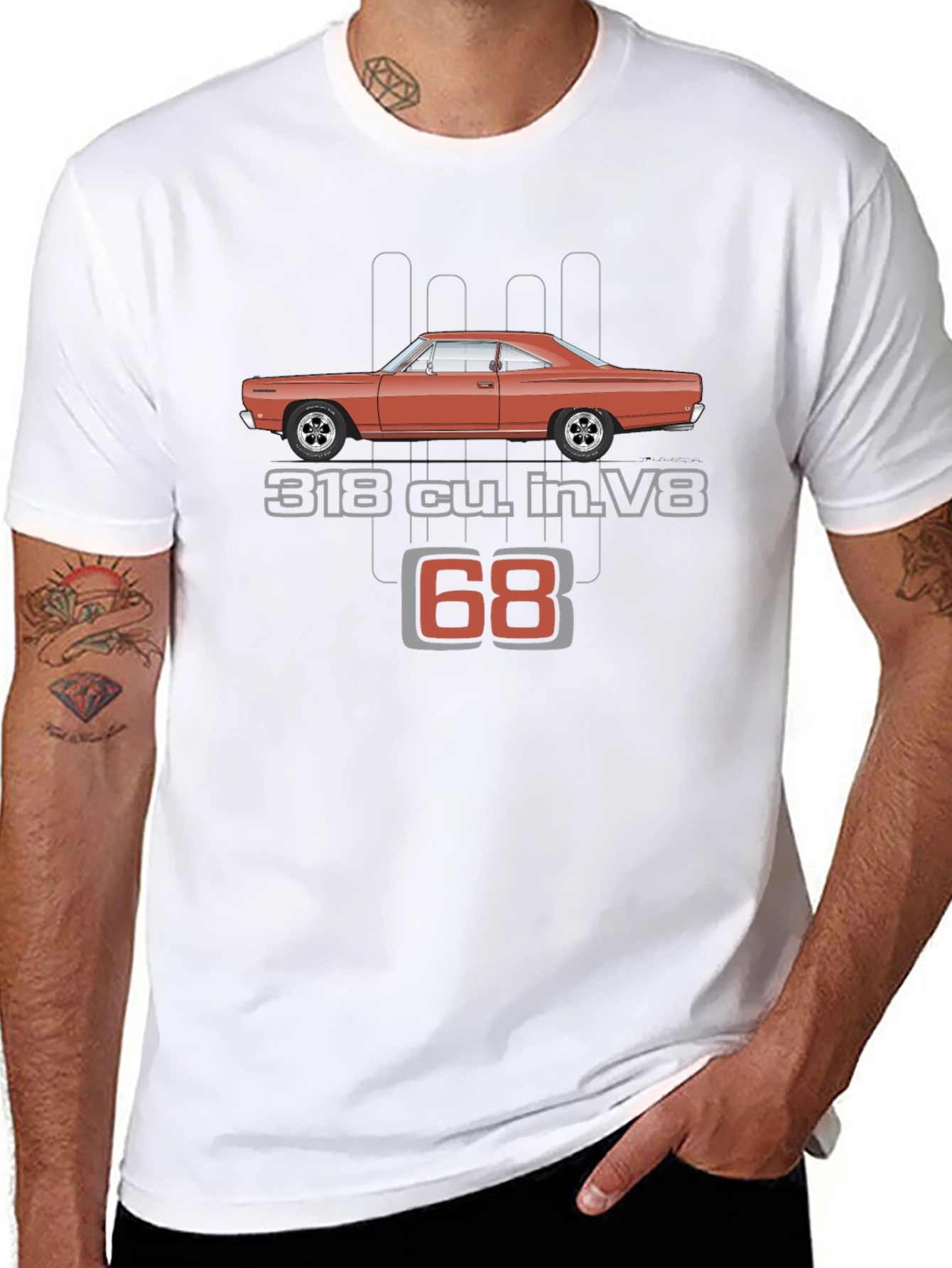 Classic 1968 Car T-Shirt