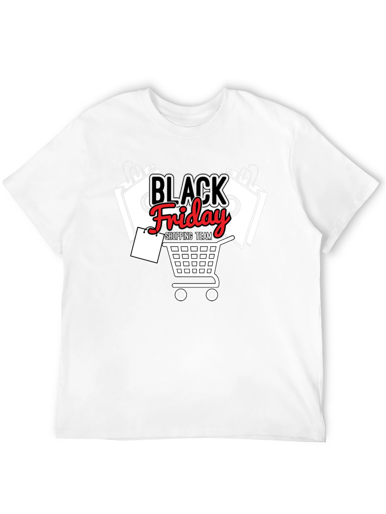 Black Friday Shopping Team Graphic T-Shirt