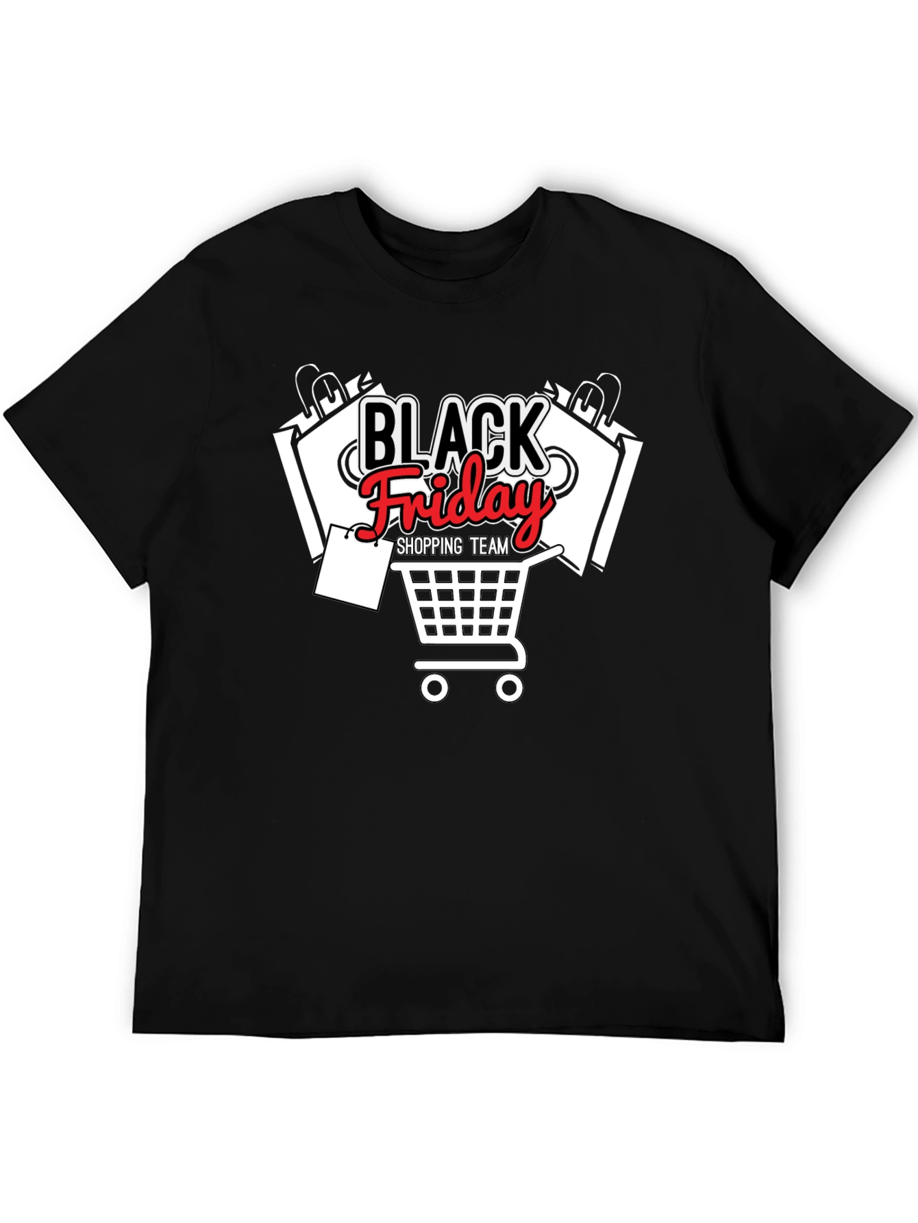 Black Friday Shopping Team Graphic T-Shirt