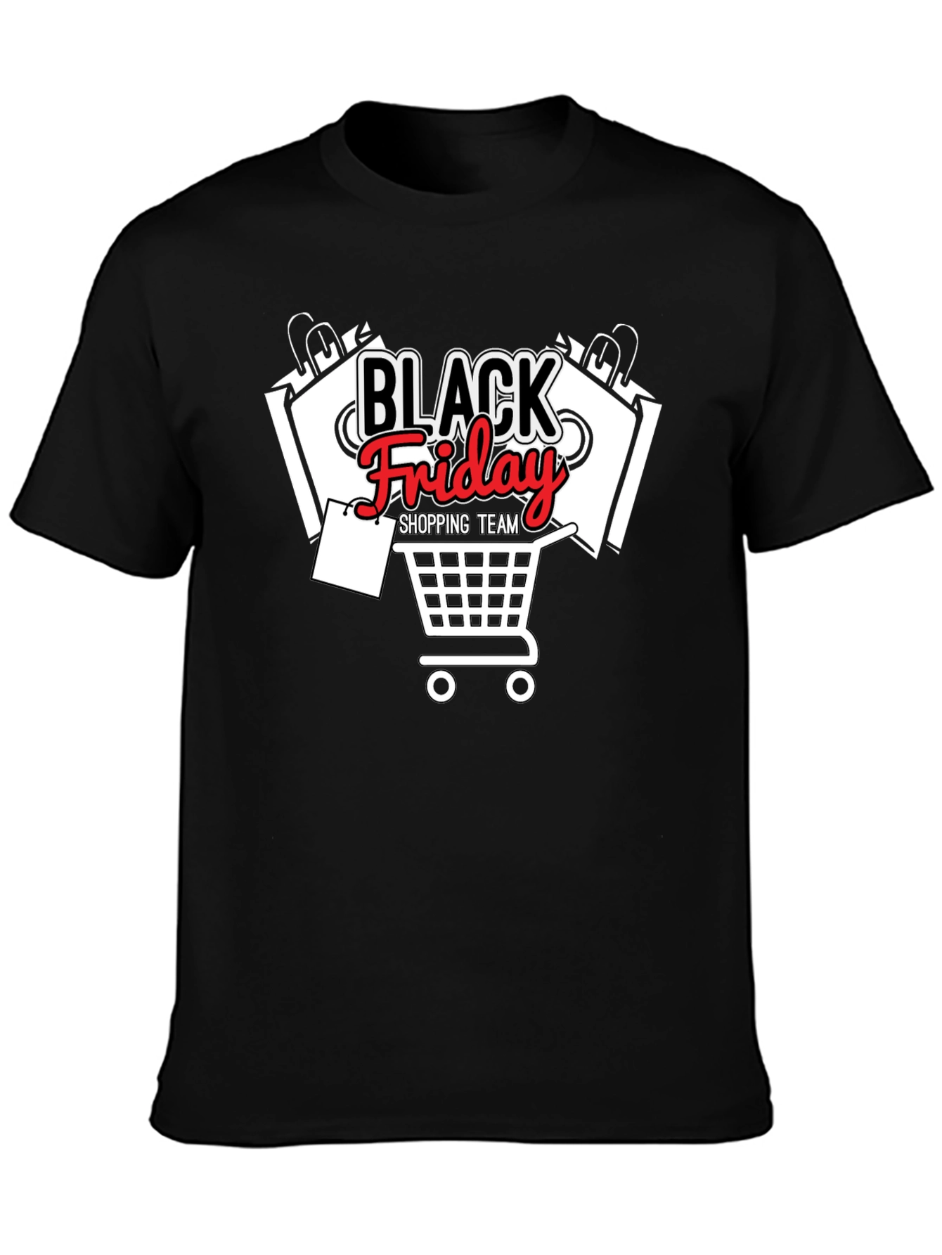 Black Friday Shopping Team Graphic T-Shirt