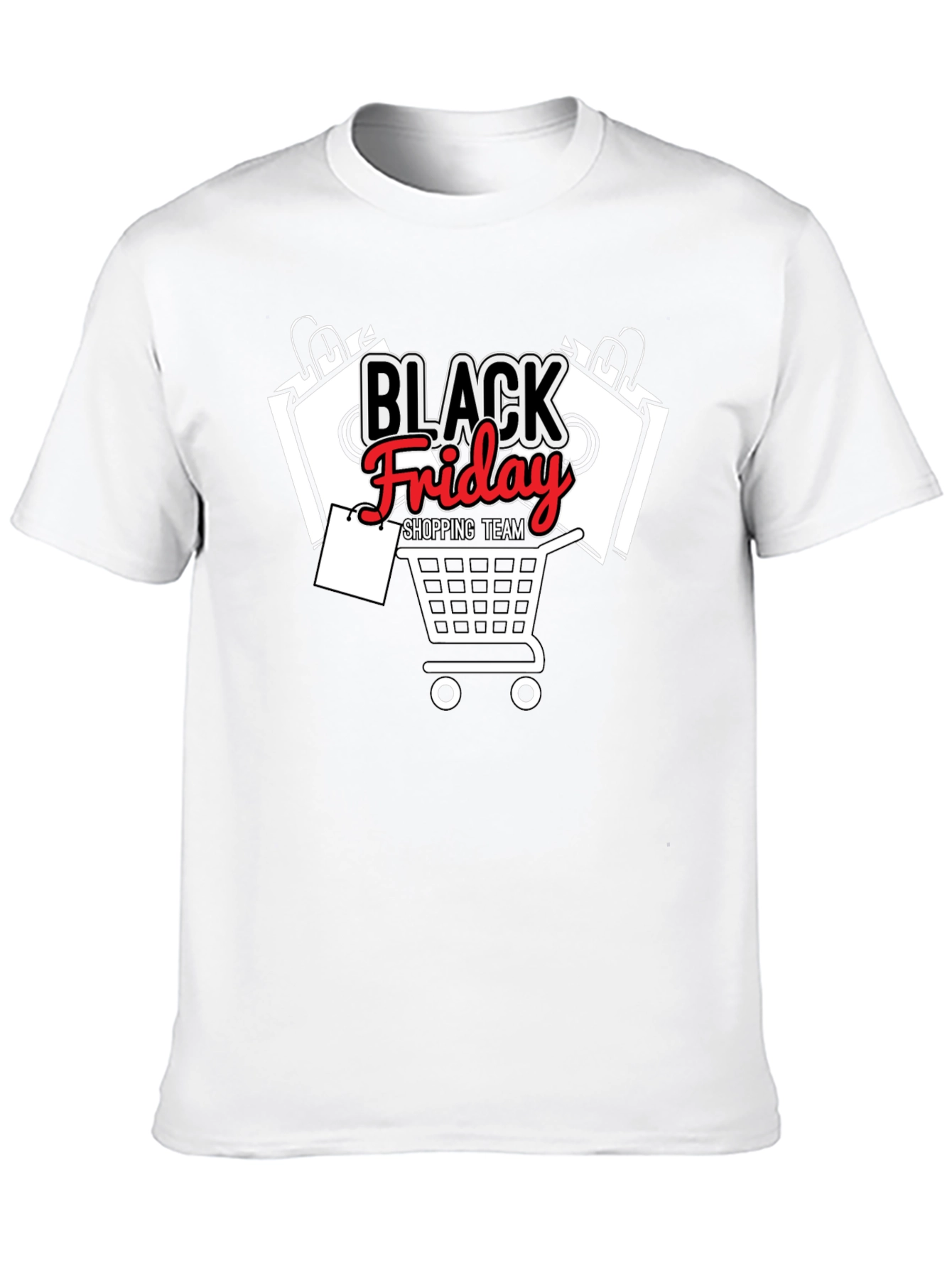 Black Friday Shopping Team Graphic T-Shirt