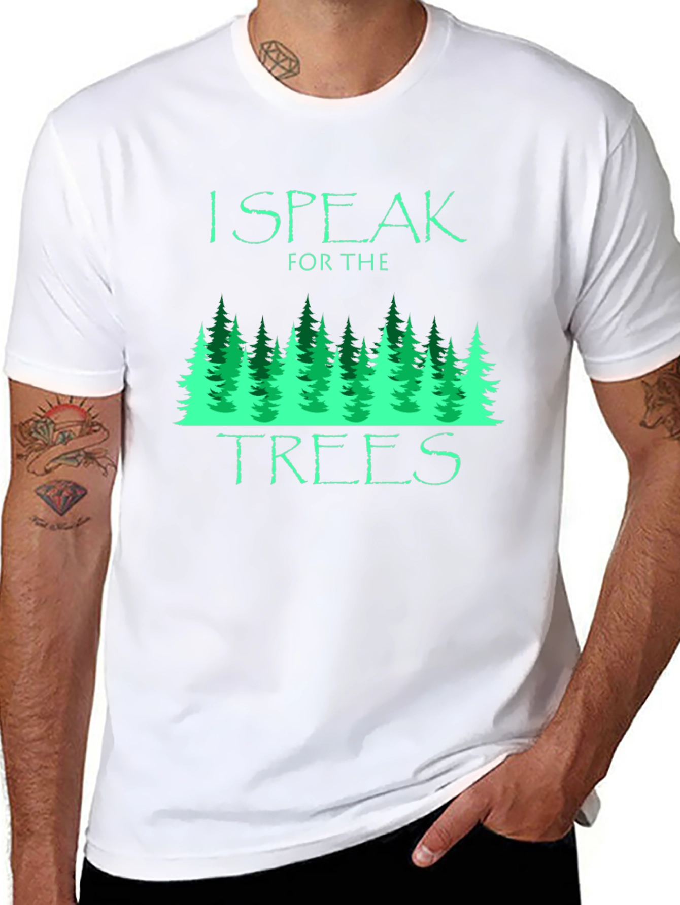 I Speak for the Trees Graphic T-Shirt