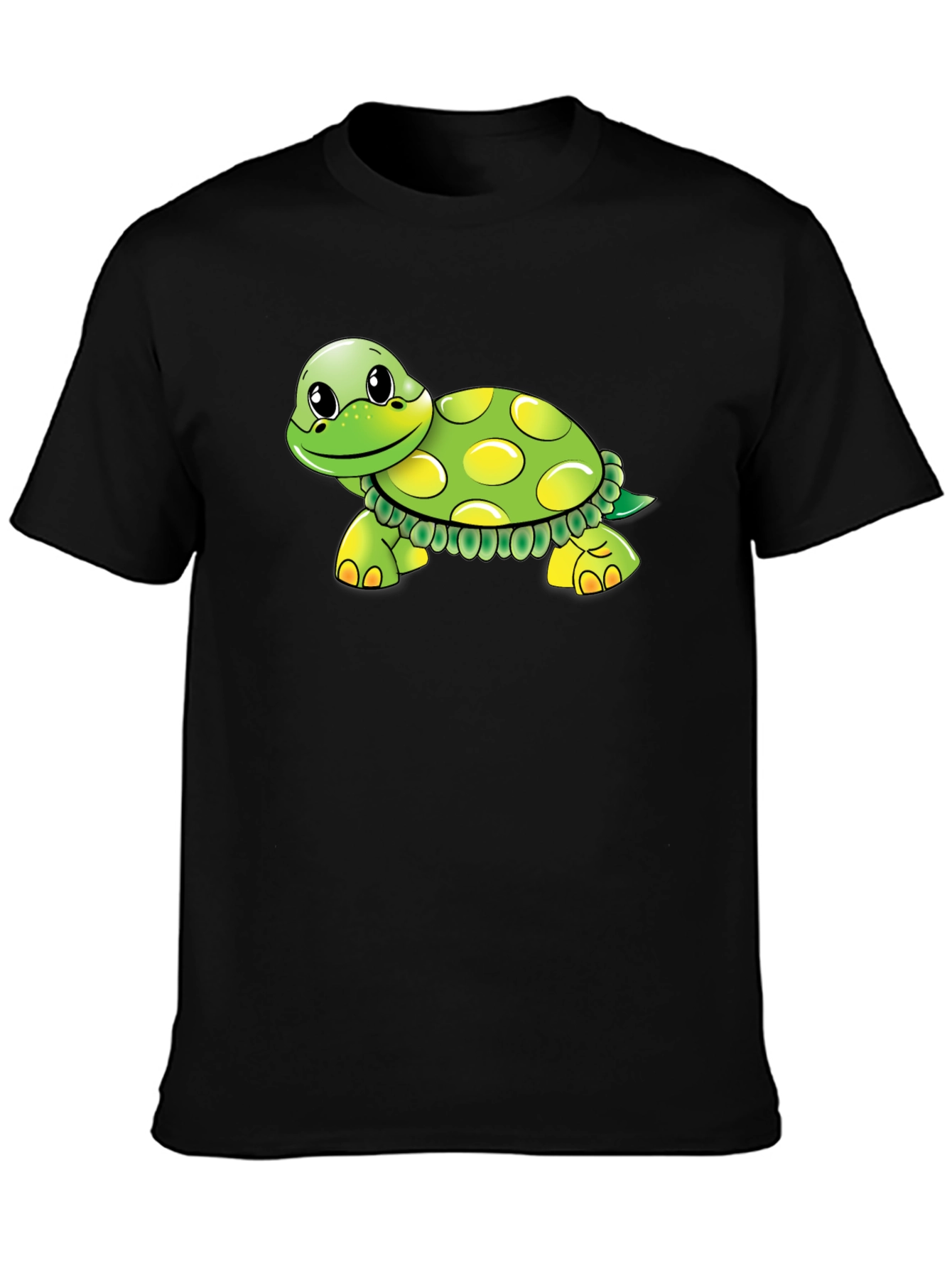 Turtle Graphic Tee - Soft Cotton Blend