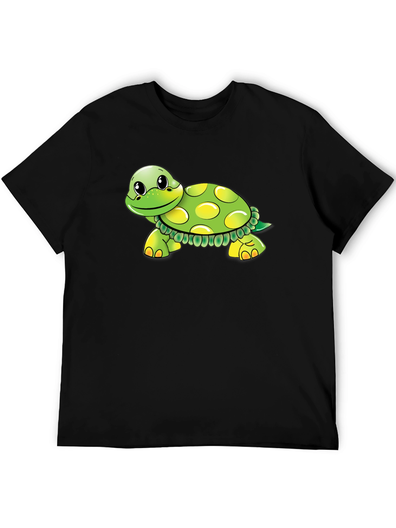 Turtle Graphic Tee - Soft Cotton Blend