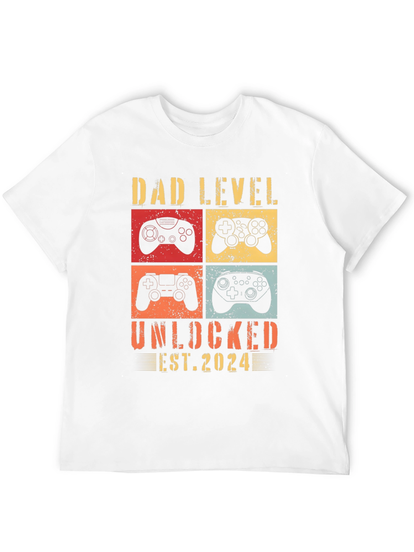 Dad Level Unlocked 2024 T-Shirt