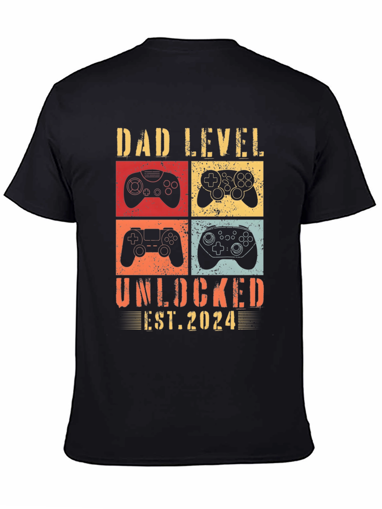 Dad Level Unlocked 2024 T-Shirt