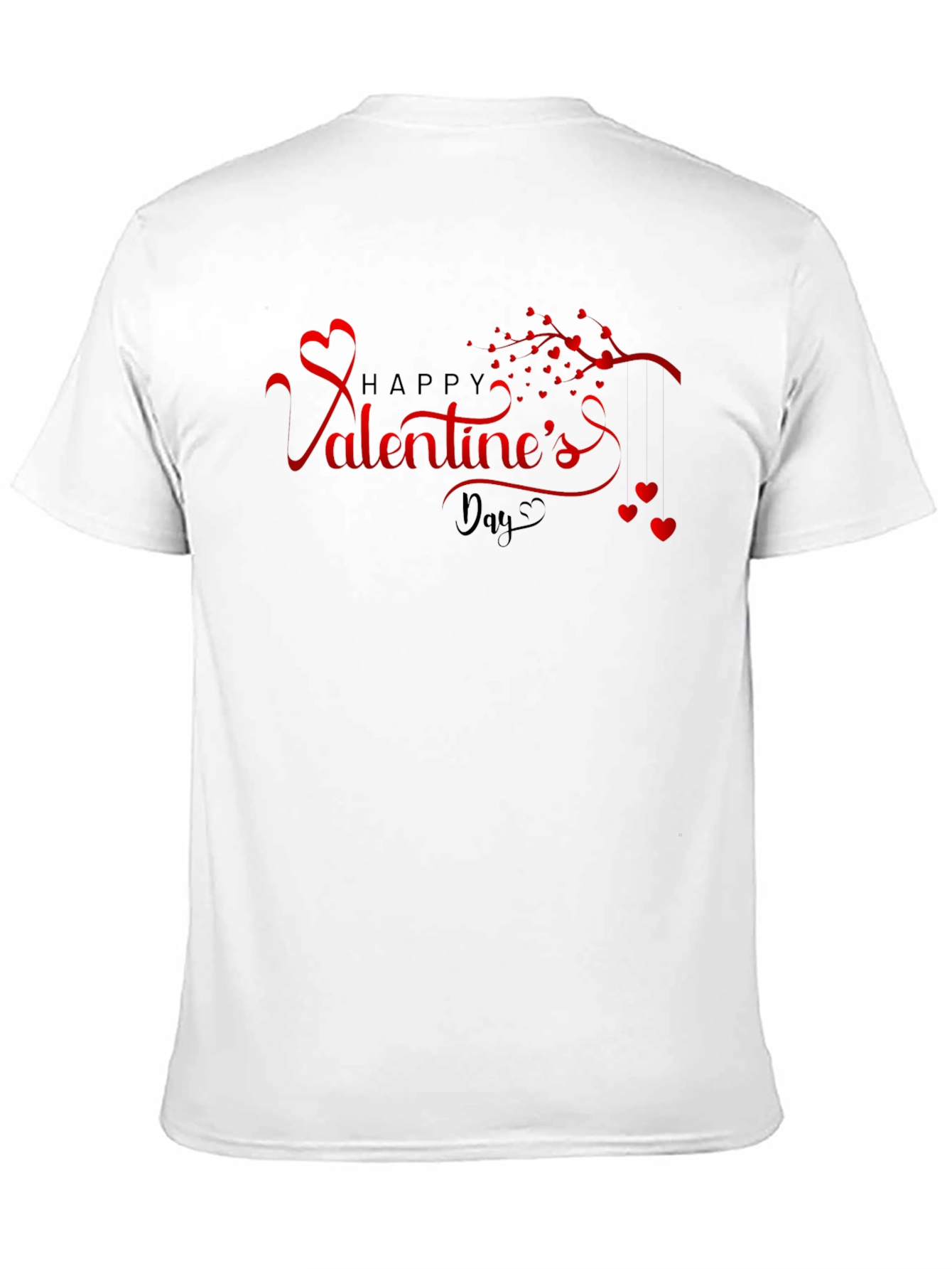 Valentines Day Black T-Shirt