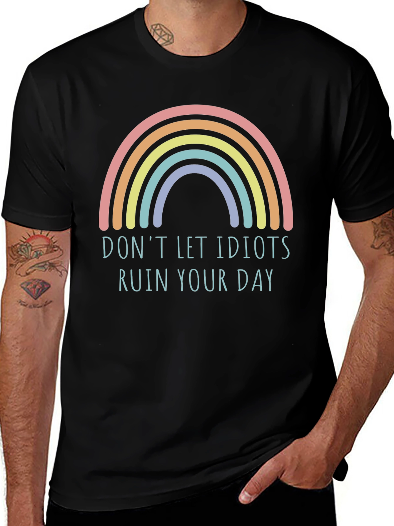 Rainbow Idiots T-Shirt - Unisex Graphic Tee