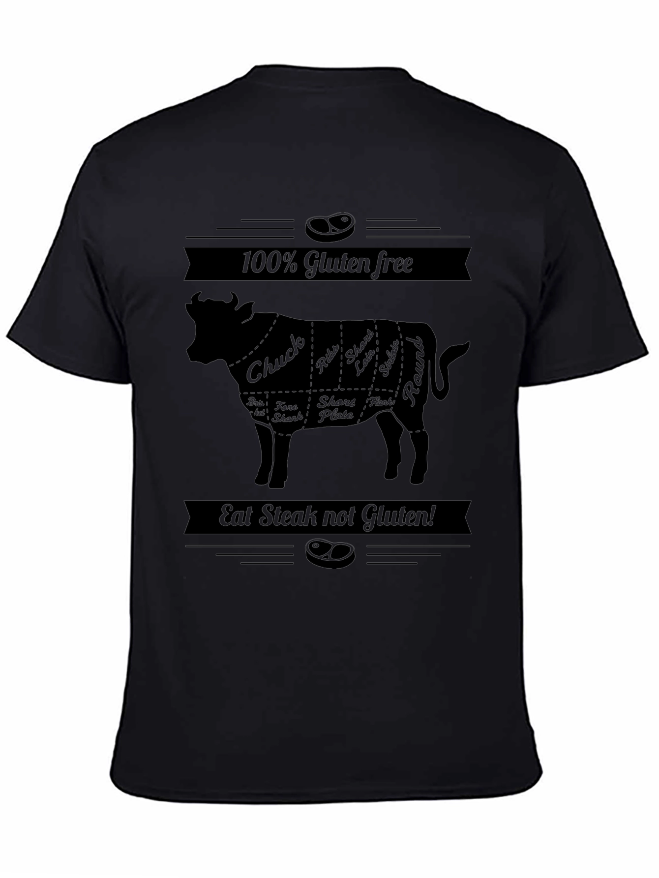 Gluten-Free Steak Lovers T-Shirt