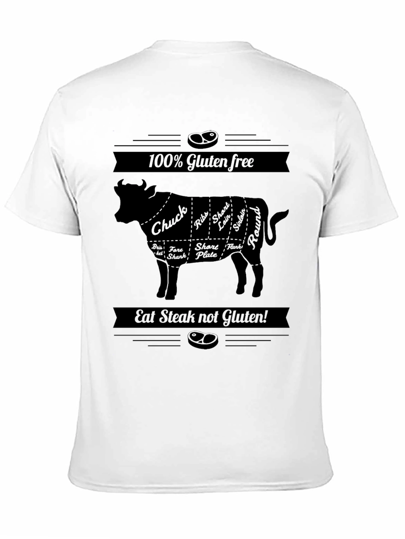 Gluten-Free Steak Lovers T-Shirt