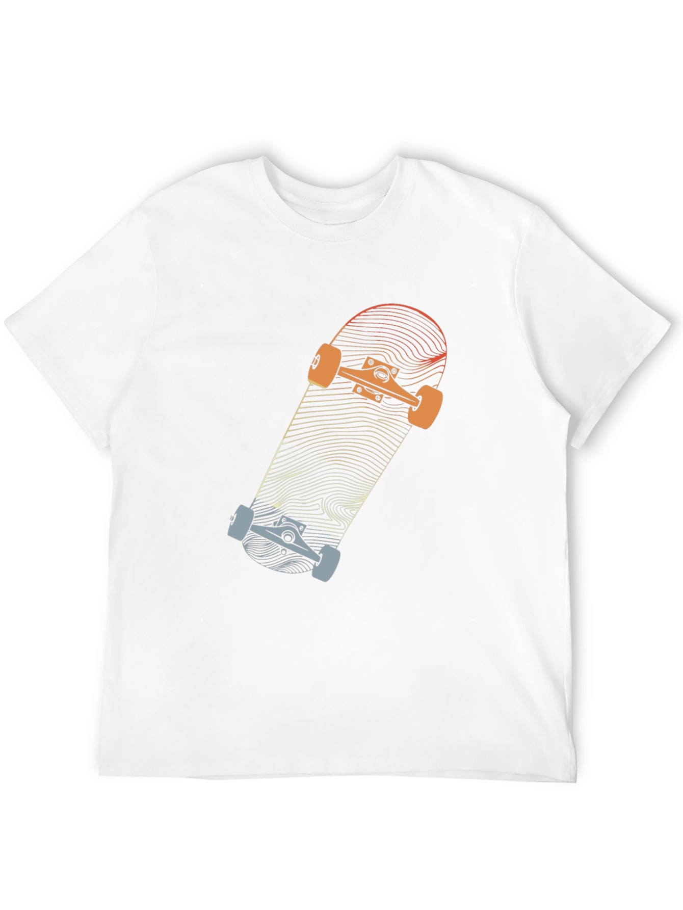 Skateboard Graphic Tee - Cool Urban Style