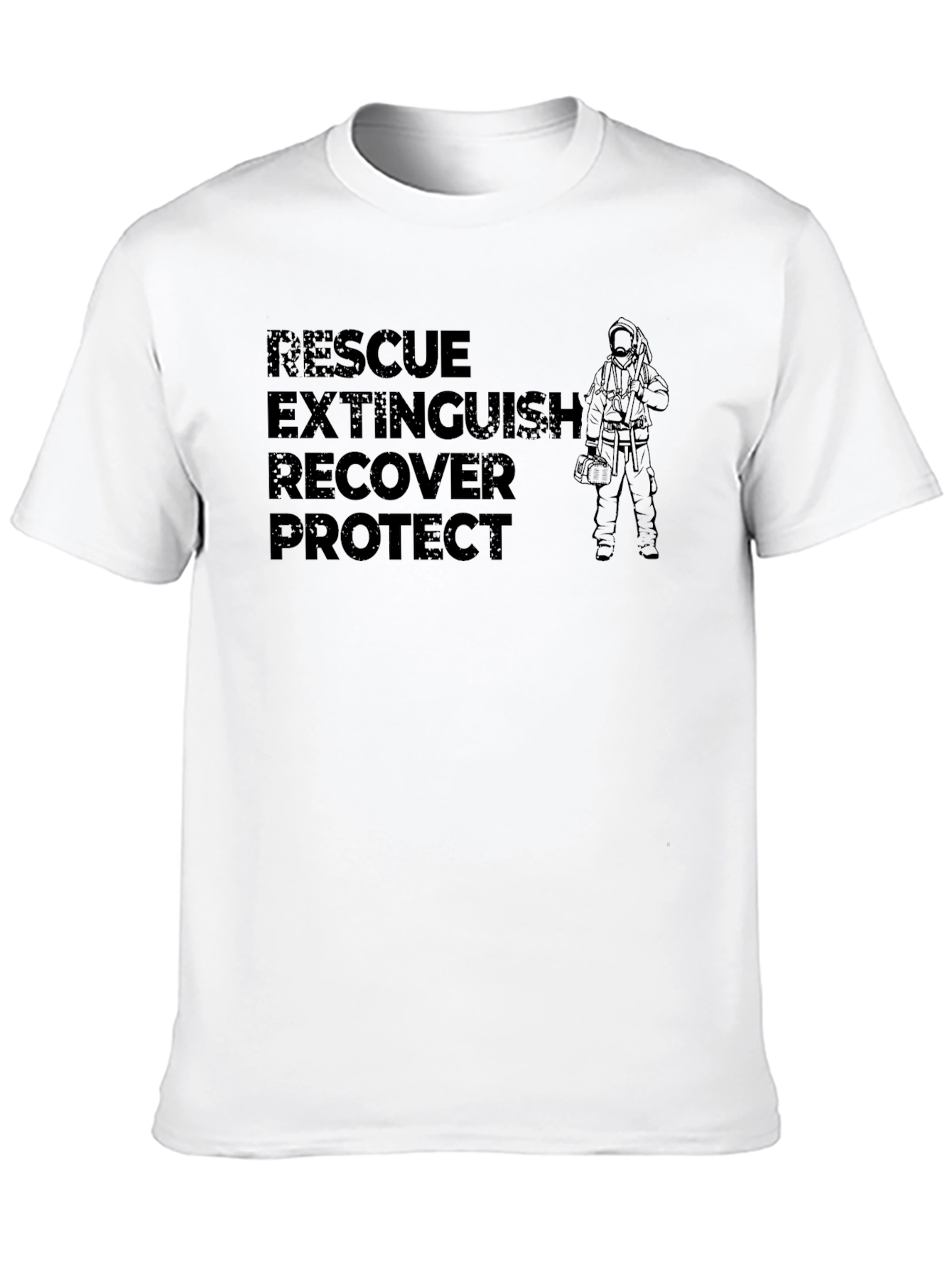 Firefighter Rescue Extinguish T-Shirt