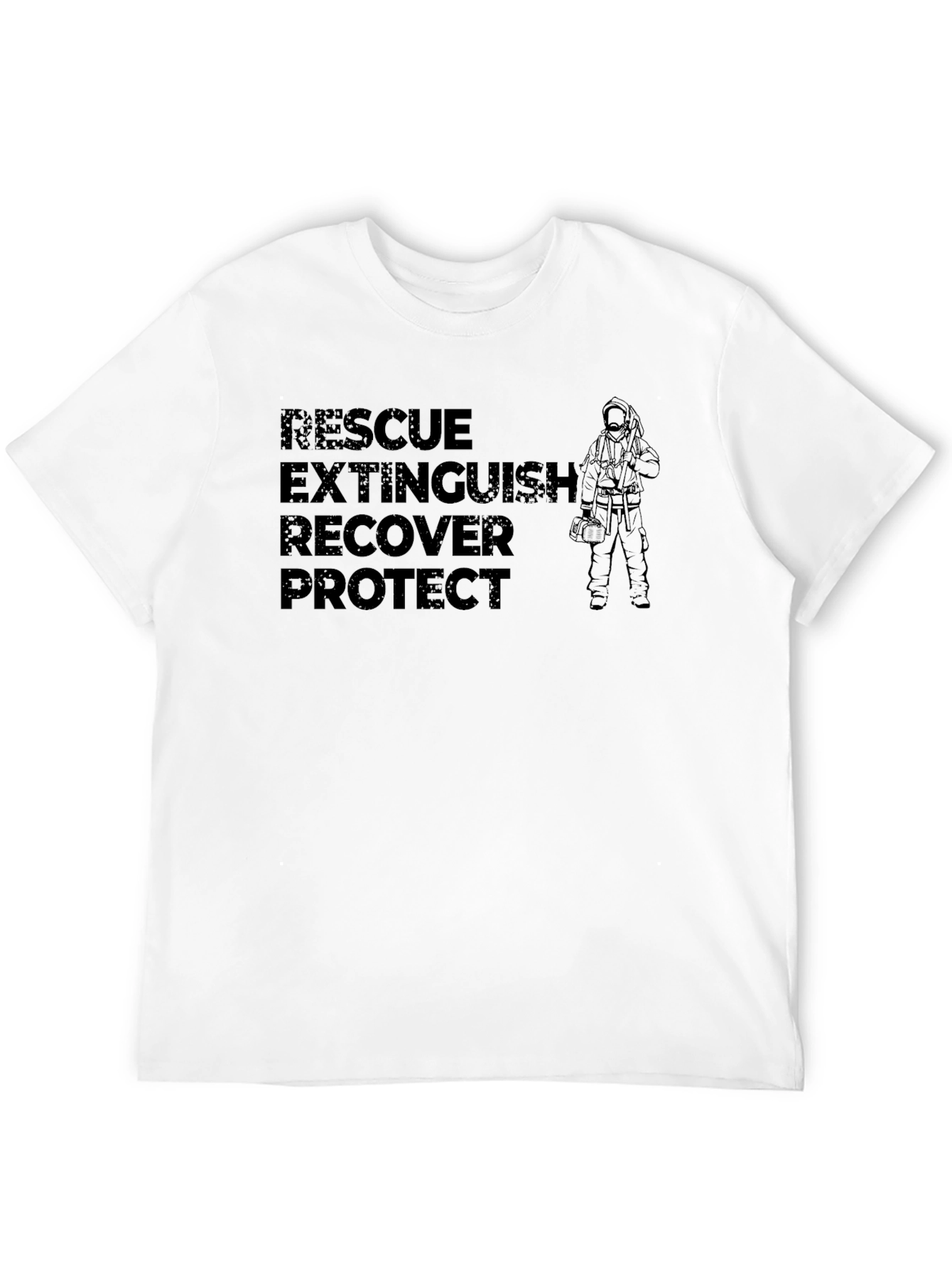 Firefighter Rescue Extinguish T-Shirt