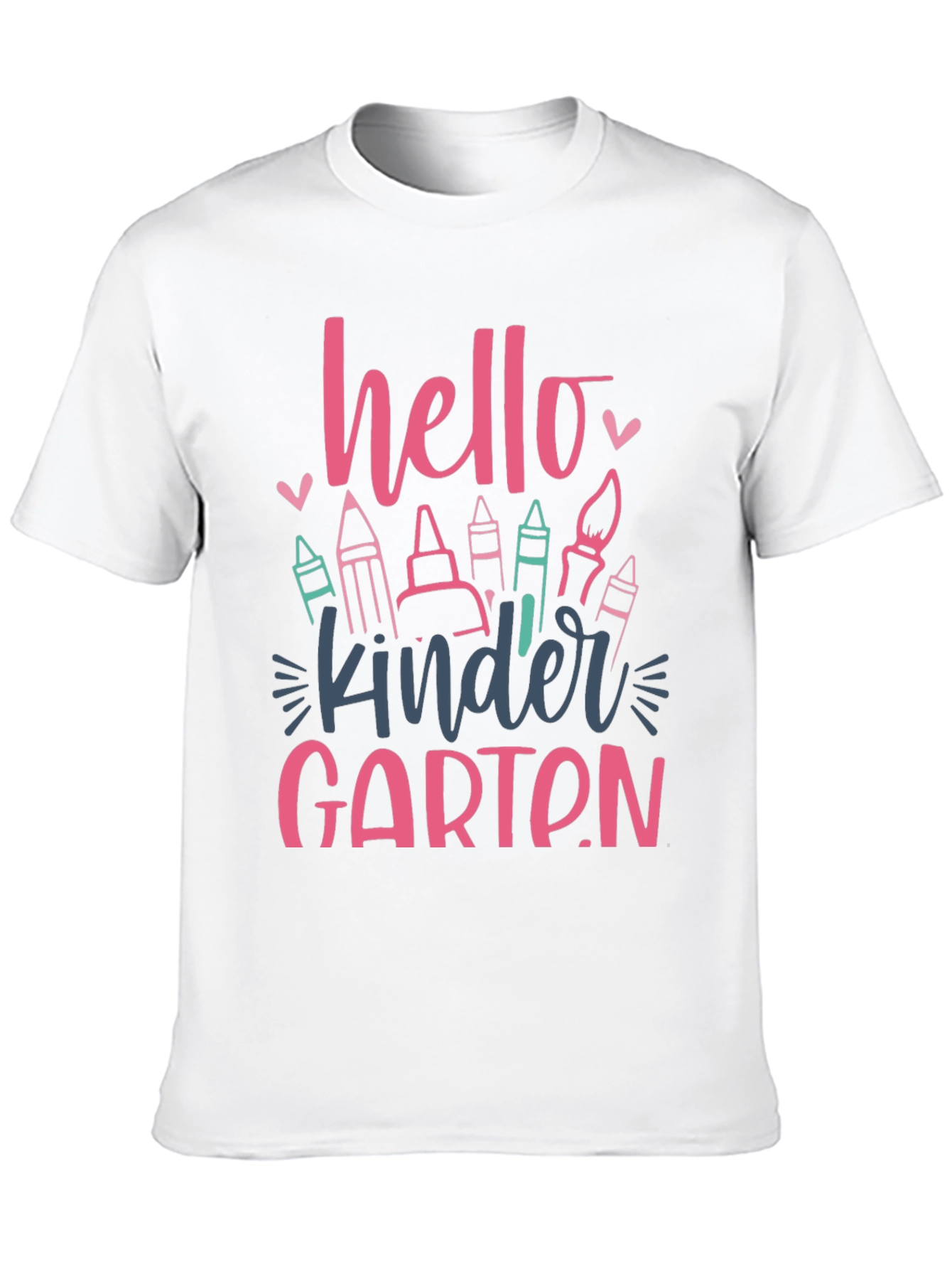 Hello Kindergarten Graphic Tee - Back to School